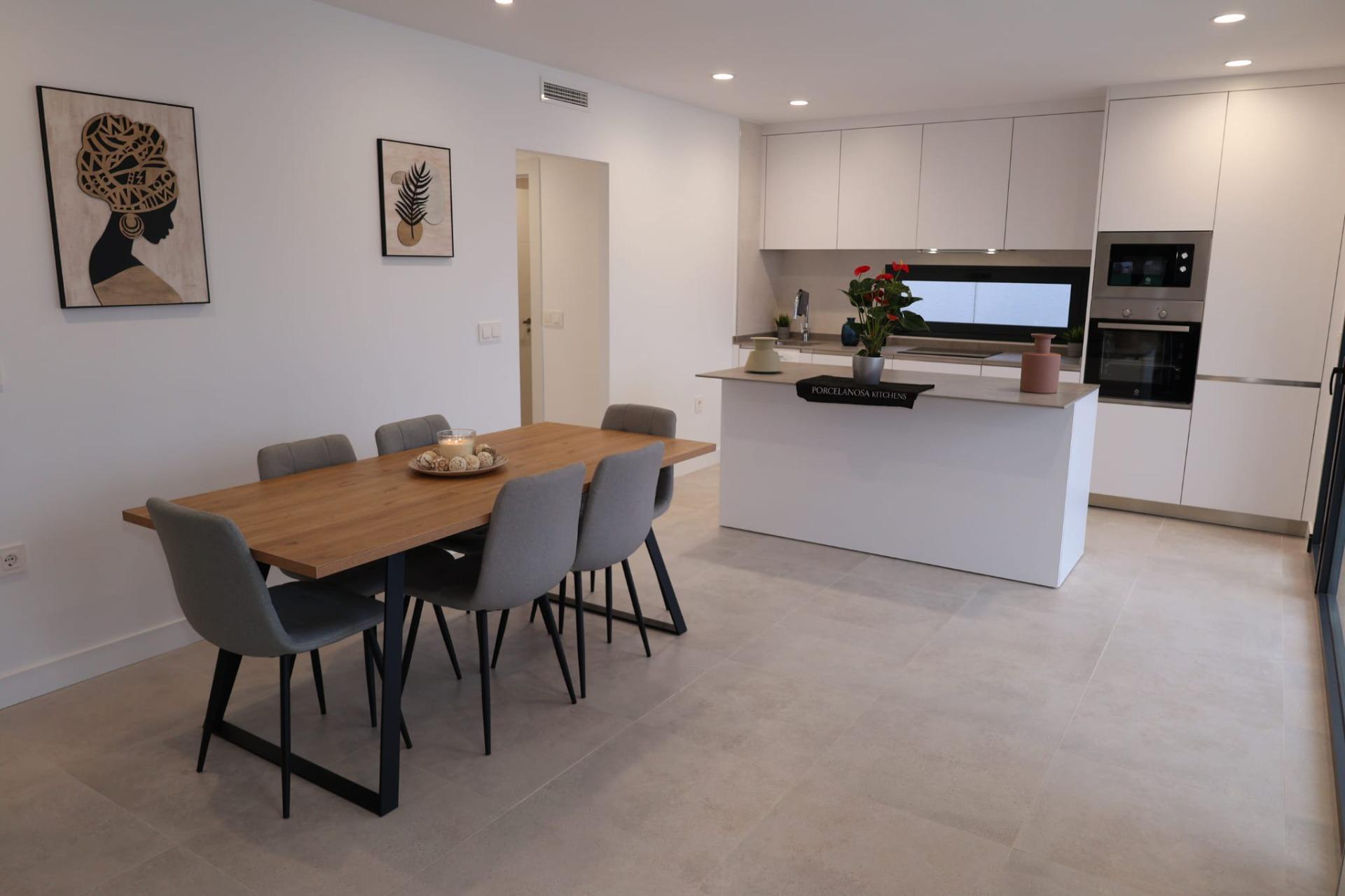 New build townhouses in fuente alamo, murcia
