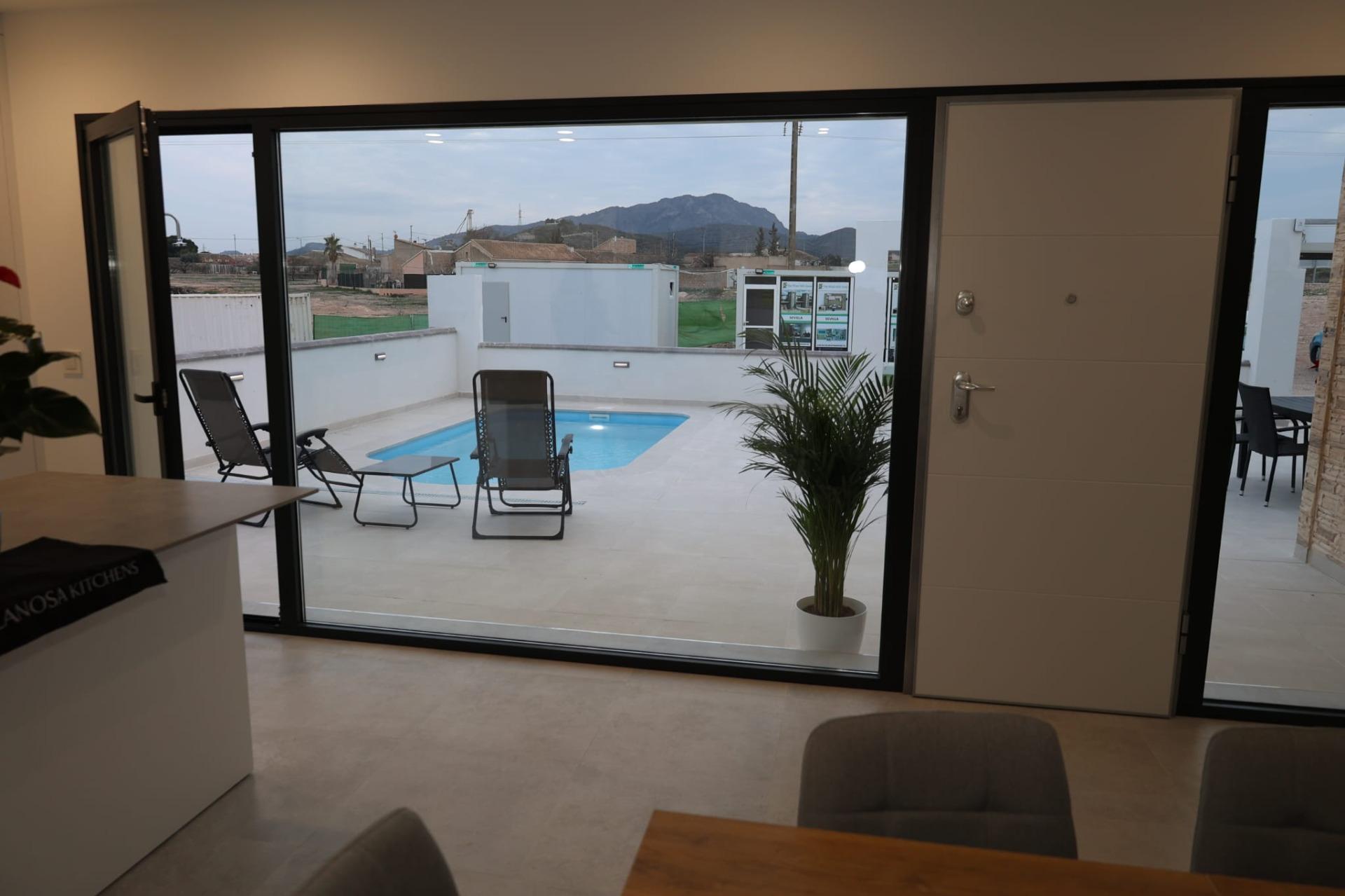 New build townhouses in fuente alamo, murcia