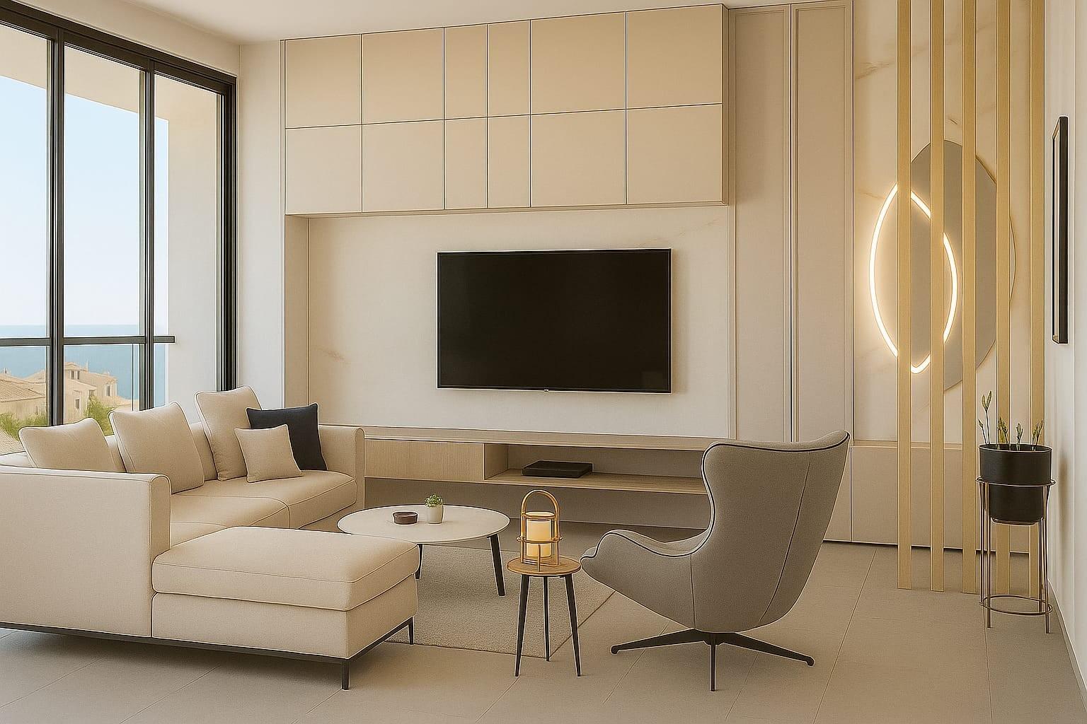 New build apartments just 100 m from the beach in lo pagan, san pedro del pinatar
