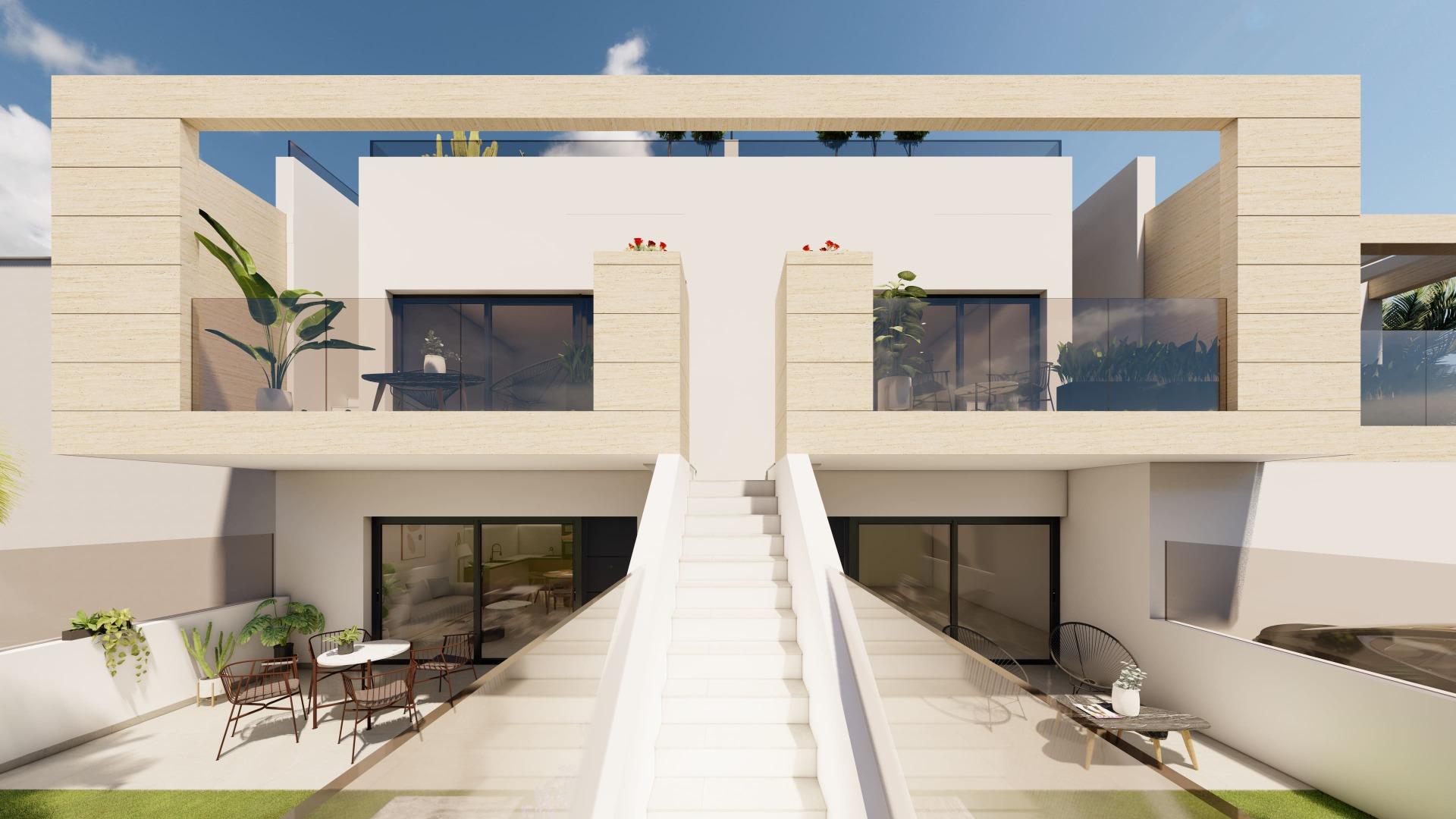 New build bungalows in san pedro del pinatar modern living near the beach