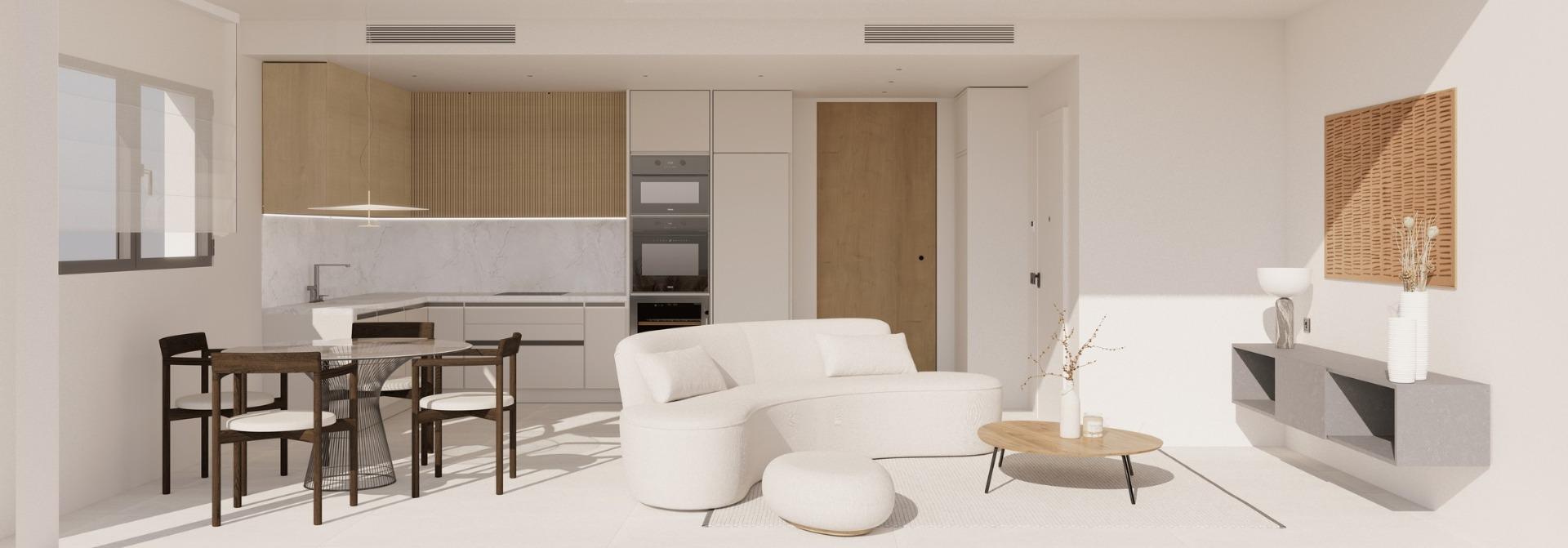 New build bungalows with sea views in la mata, torrevieja