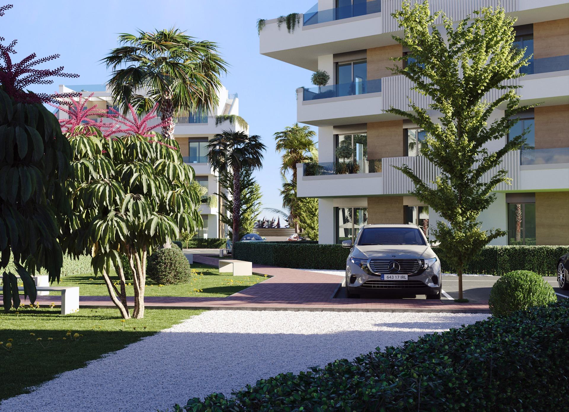 New build tourist apartments in santa rosalía lake and life resort costa cálida
