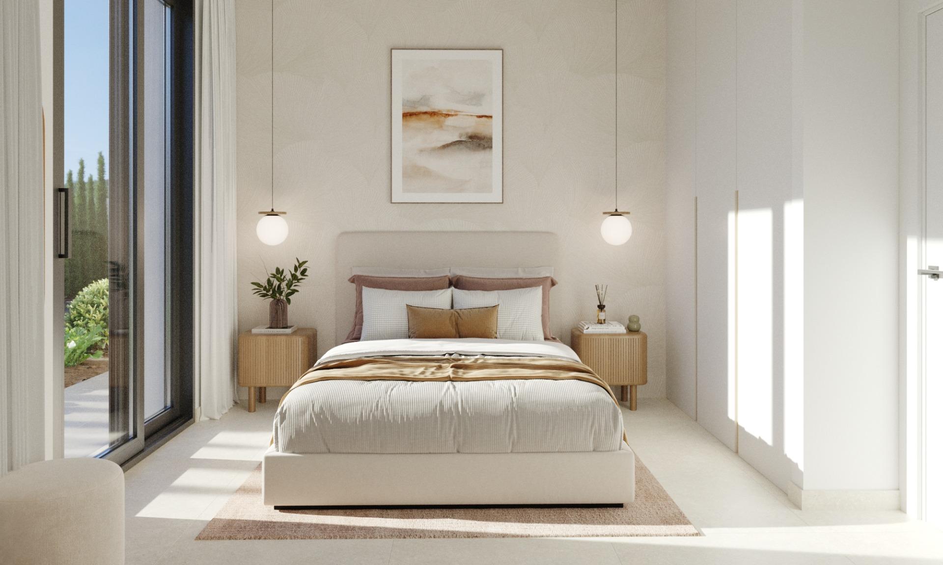 New build villas in hacienda del Álamo golf resort, murcia