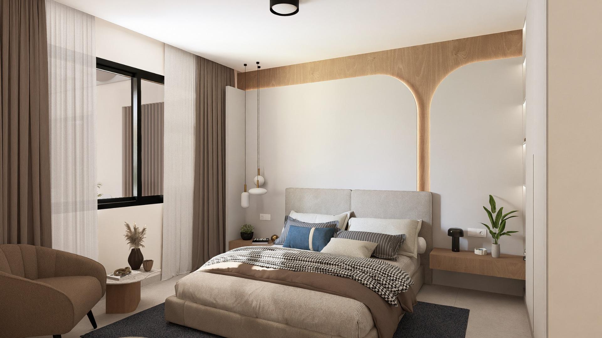 Contemporary one level villas in altaona golf resort murcia
