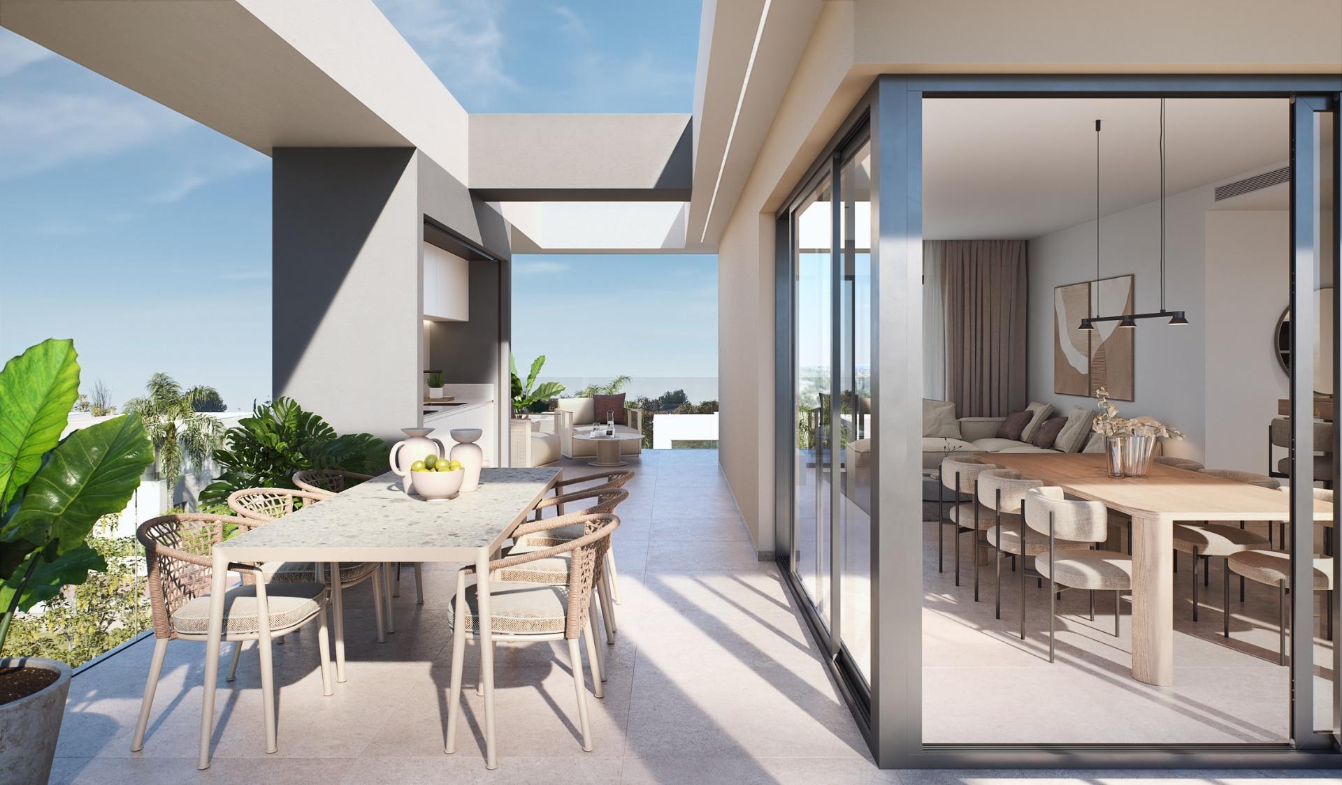New build residential in private gated resort in province of murcia