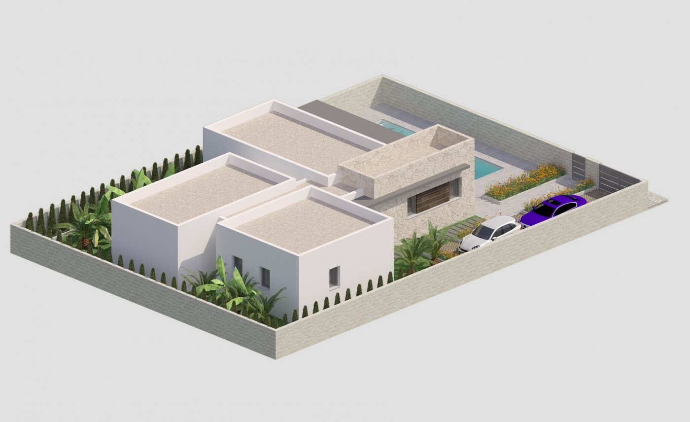 New build modern villas in benijofar