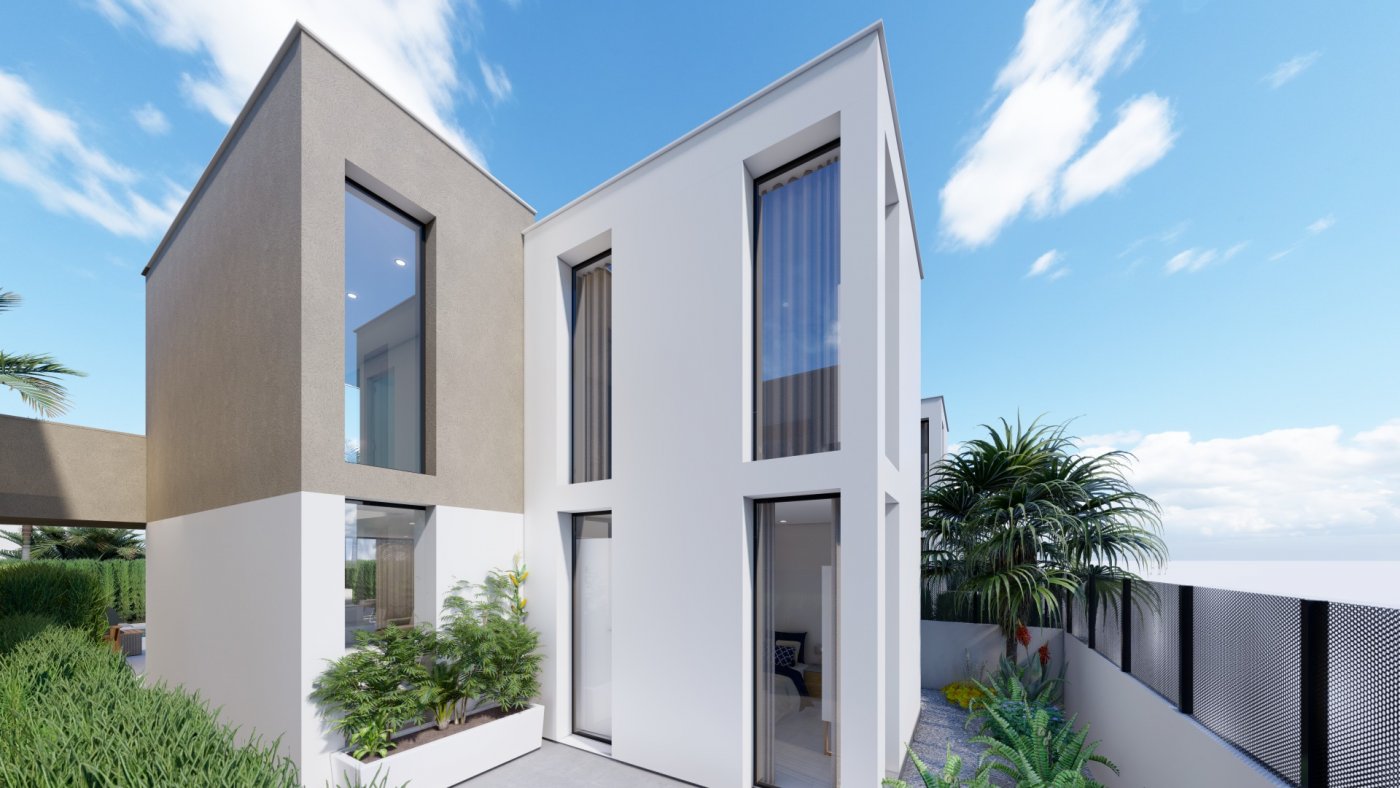 New build villas in los urrutias, murcia