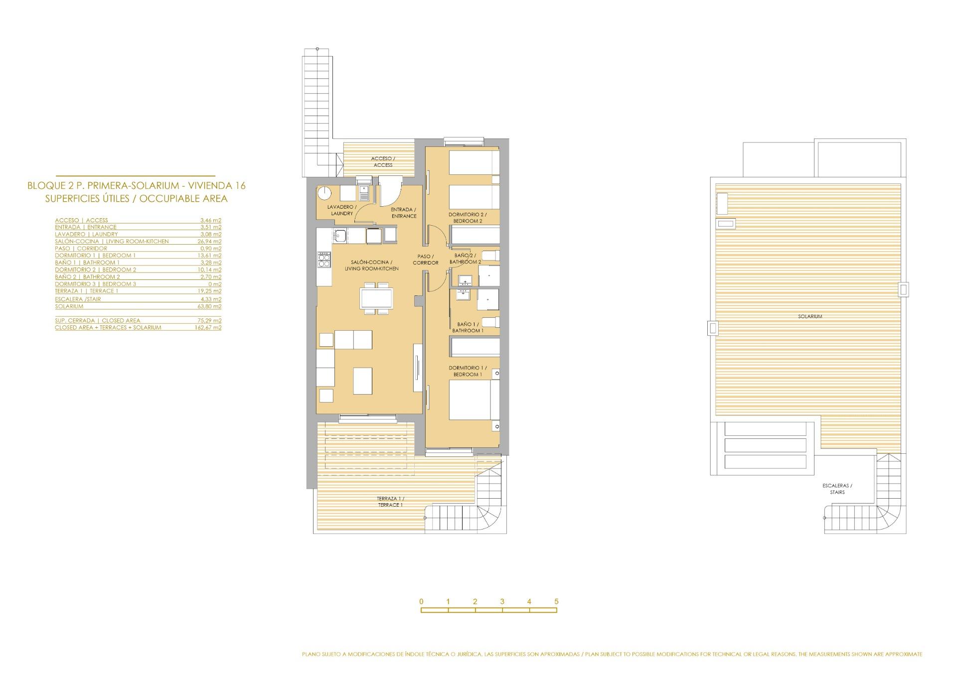 New build residential of bungalow apartments in vistabella