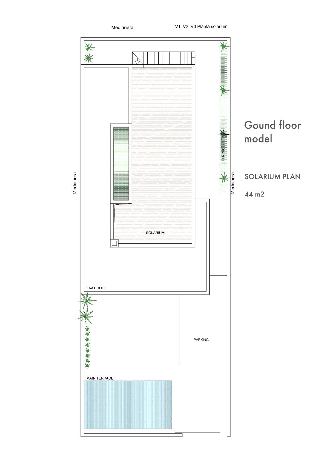 New build villas with private pool near la serena golf in los alcazares