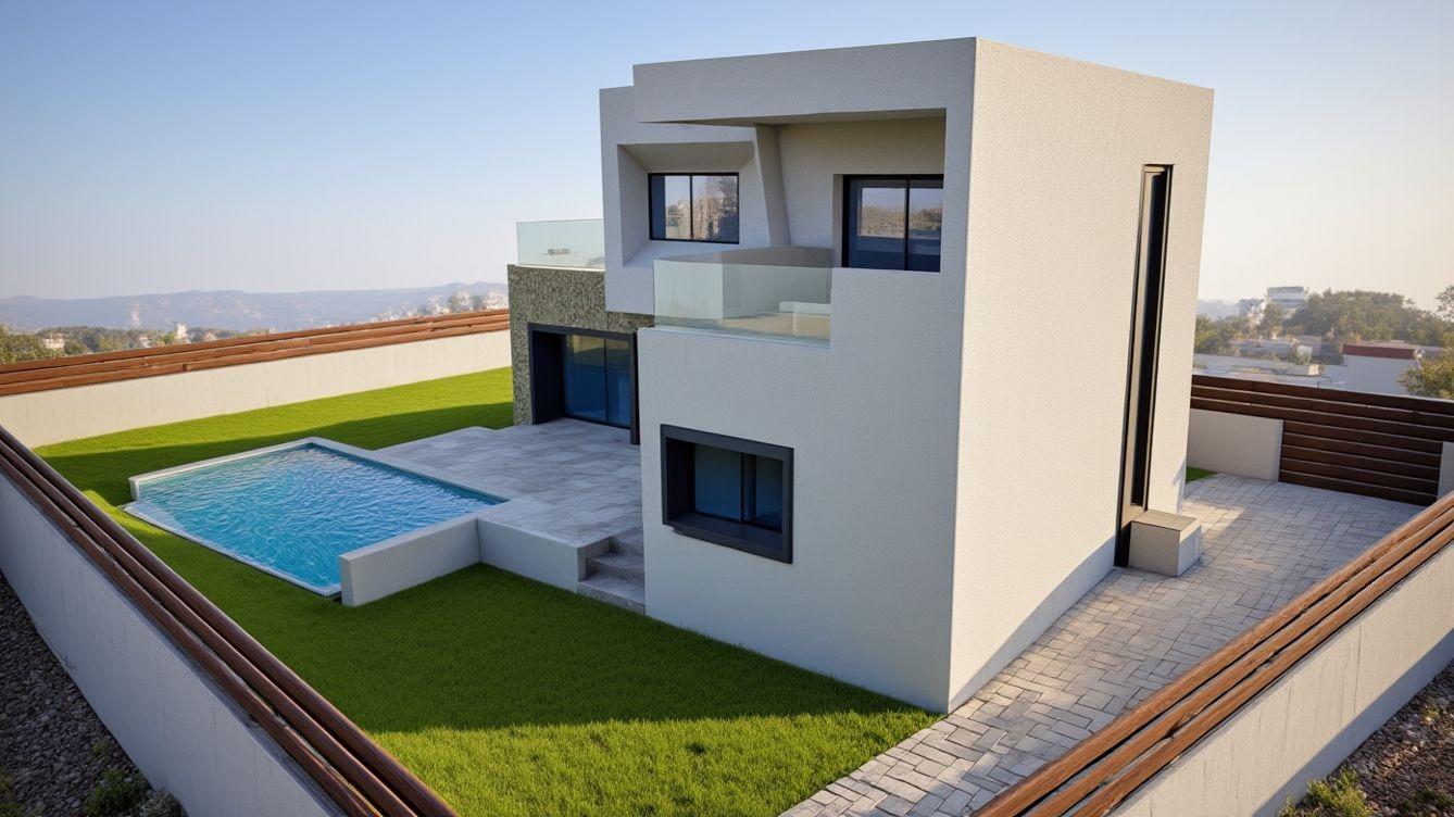 Modern new build villa with open views in ciudad de las comunicaciones, san miguel de salinas