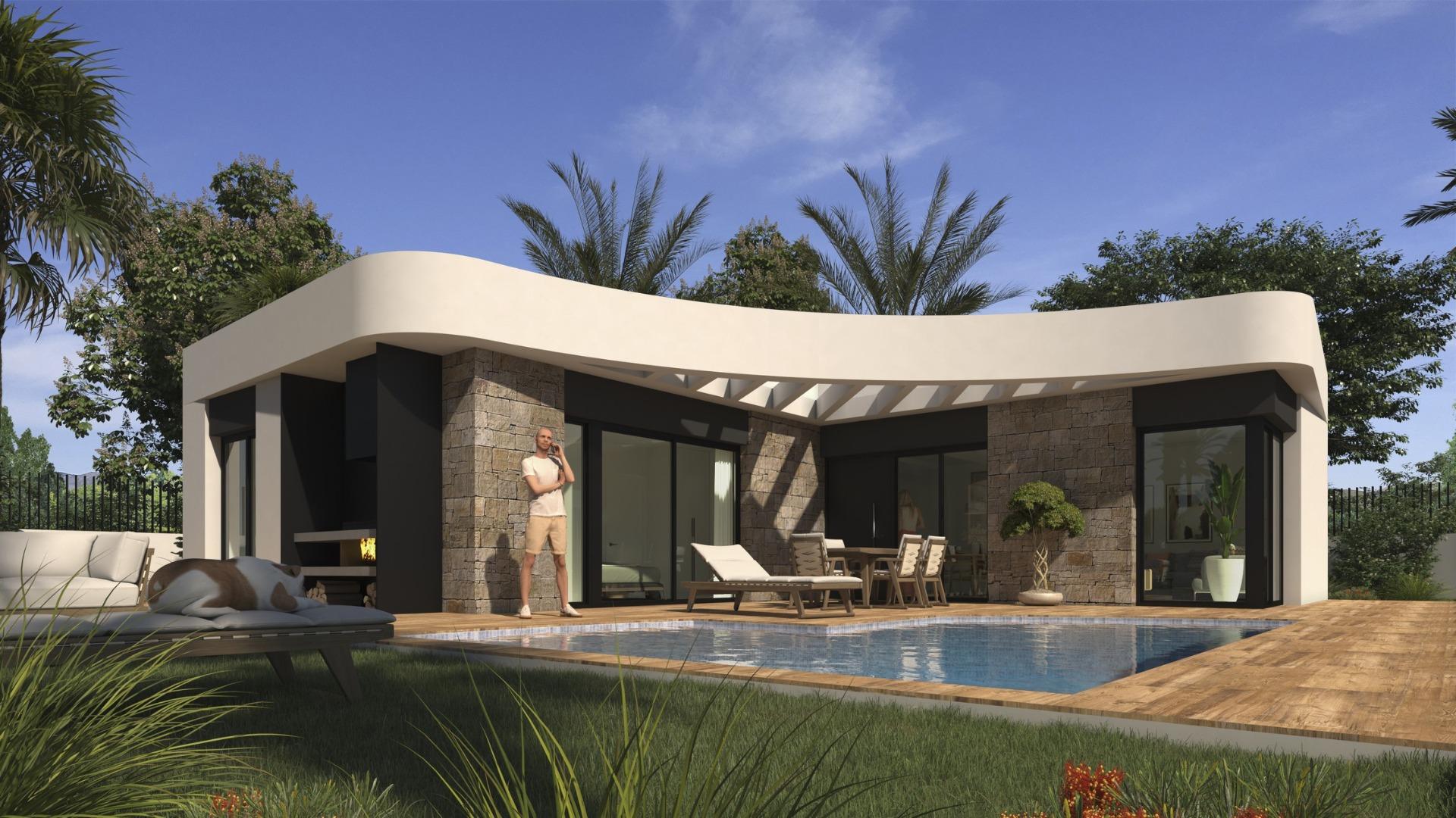 New build villas in los montesinos