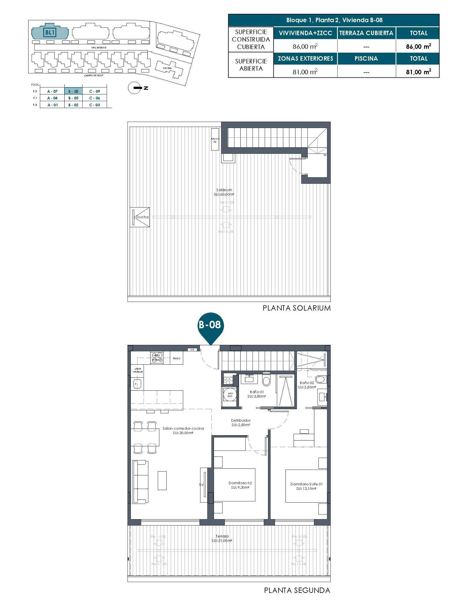 New build golf front apartments and villas in la serena golf los alcazares