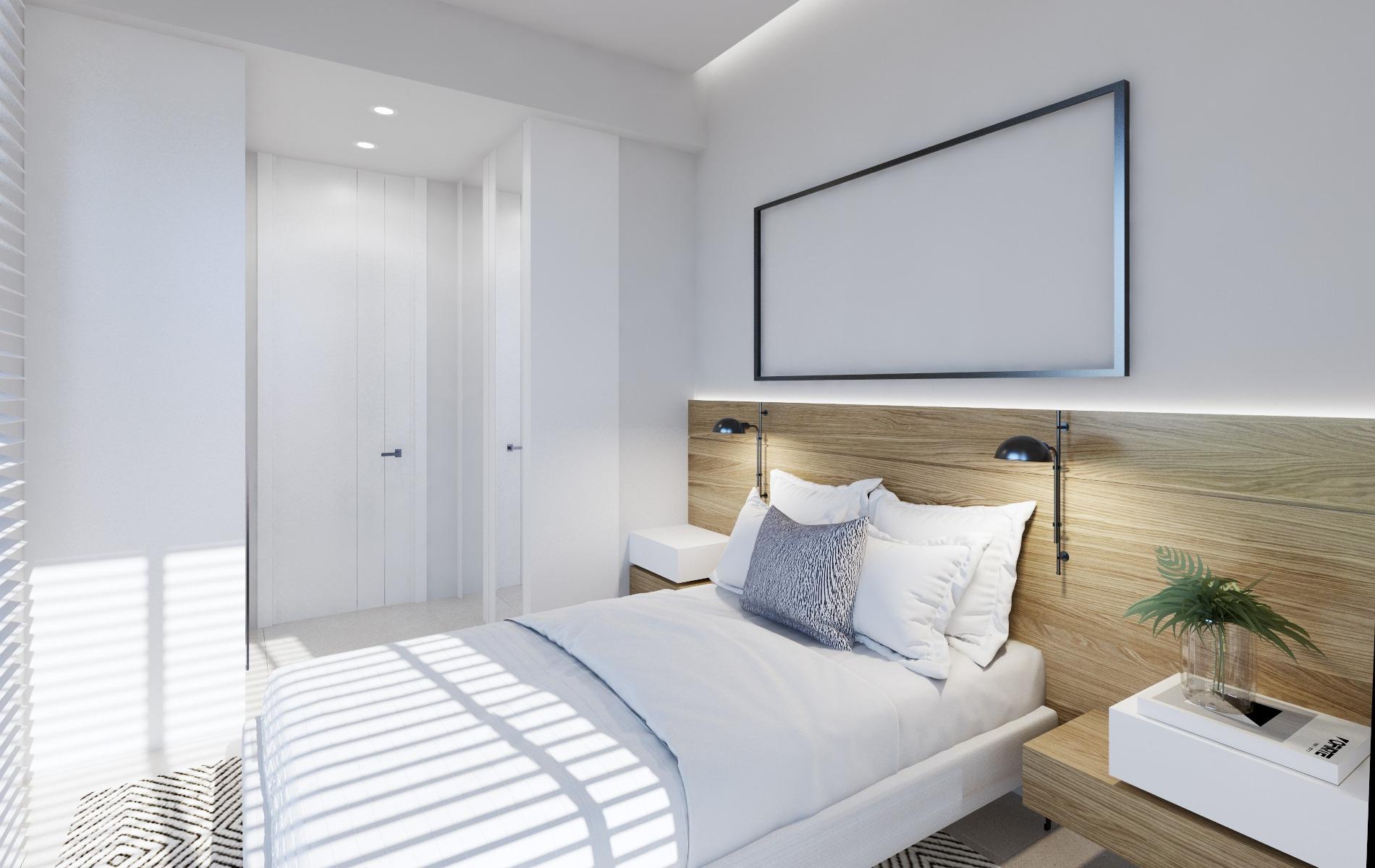 New build apartments in private gated resort in province of murcia