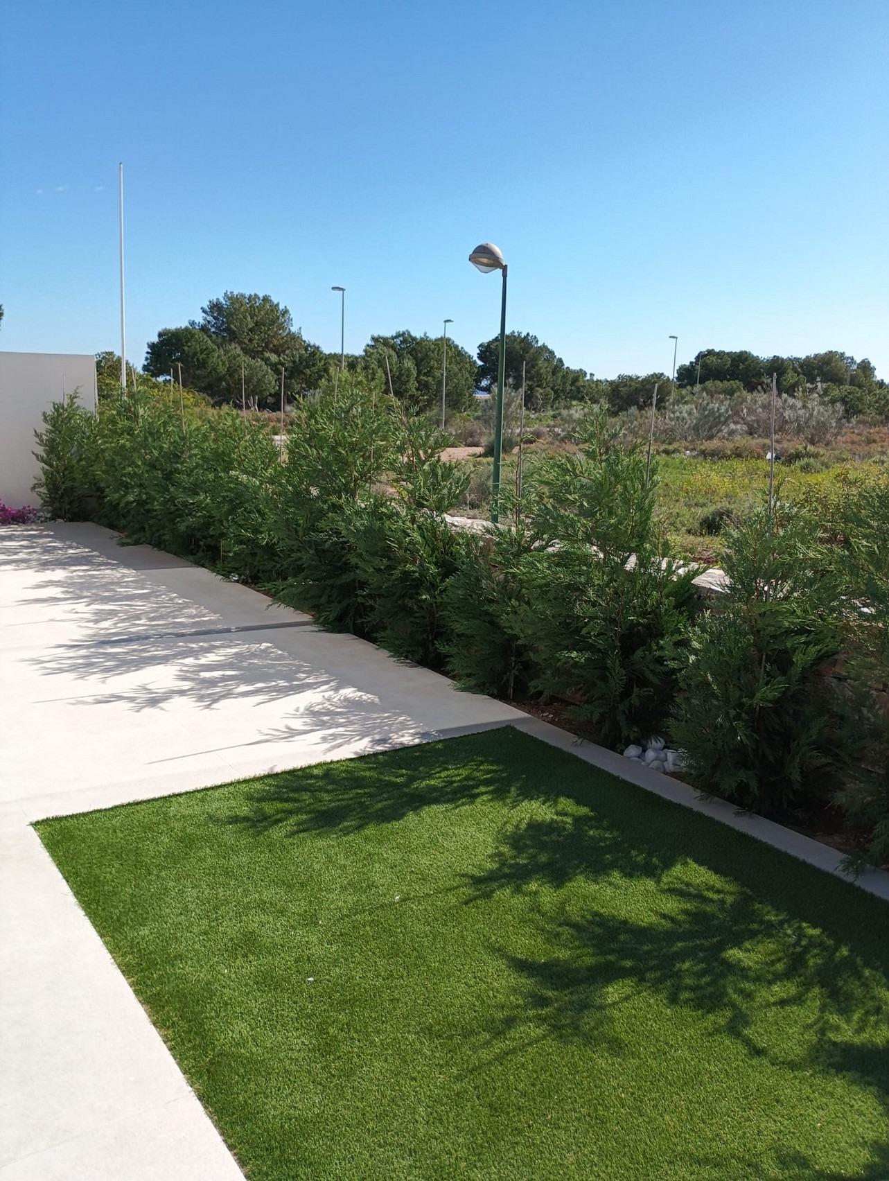 New build villas in pilar de la horadada on the golf course