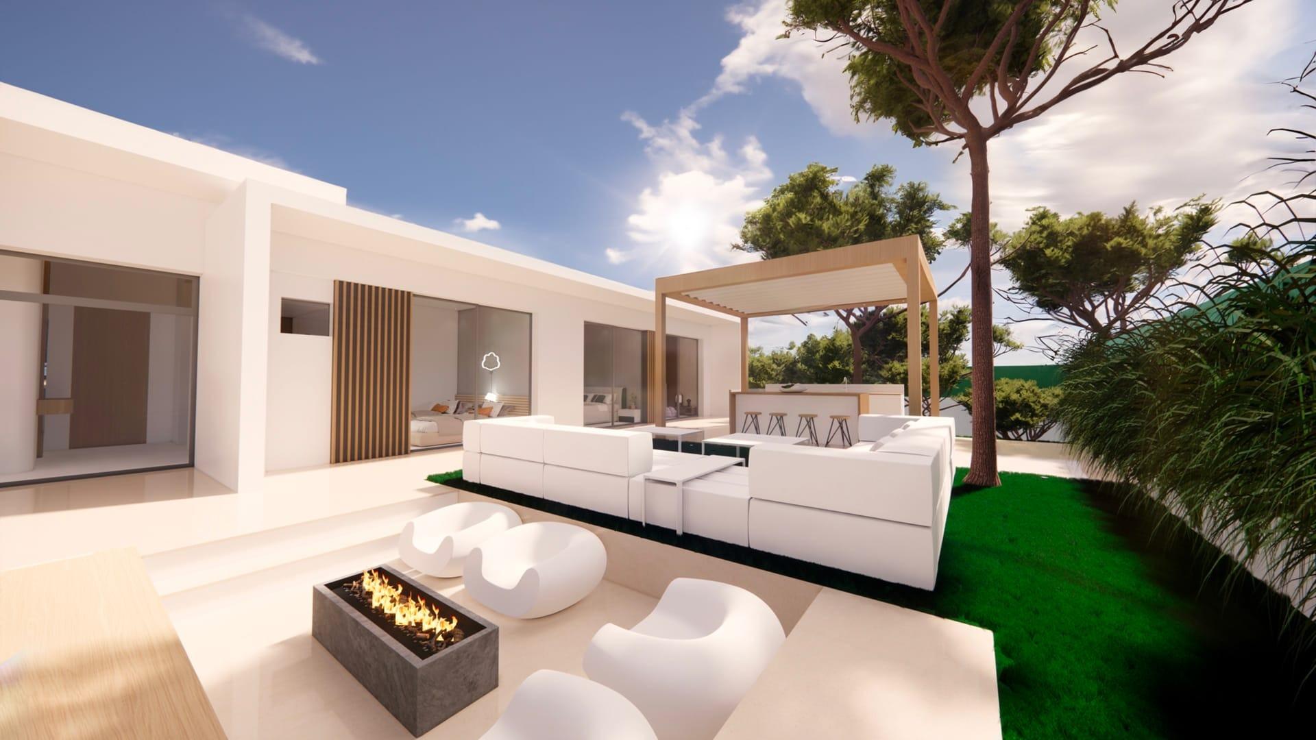 New build villas in pinar de campoverde