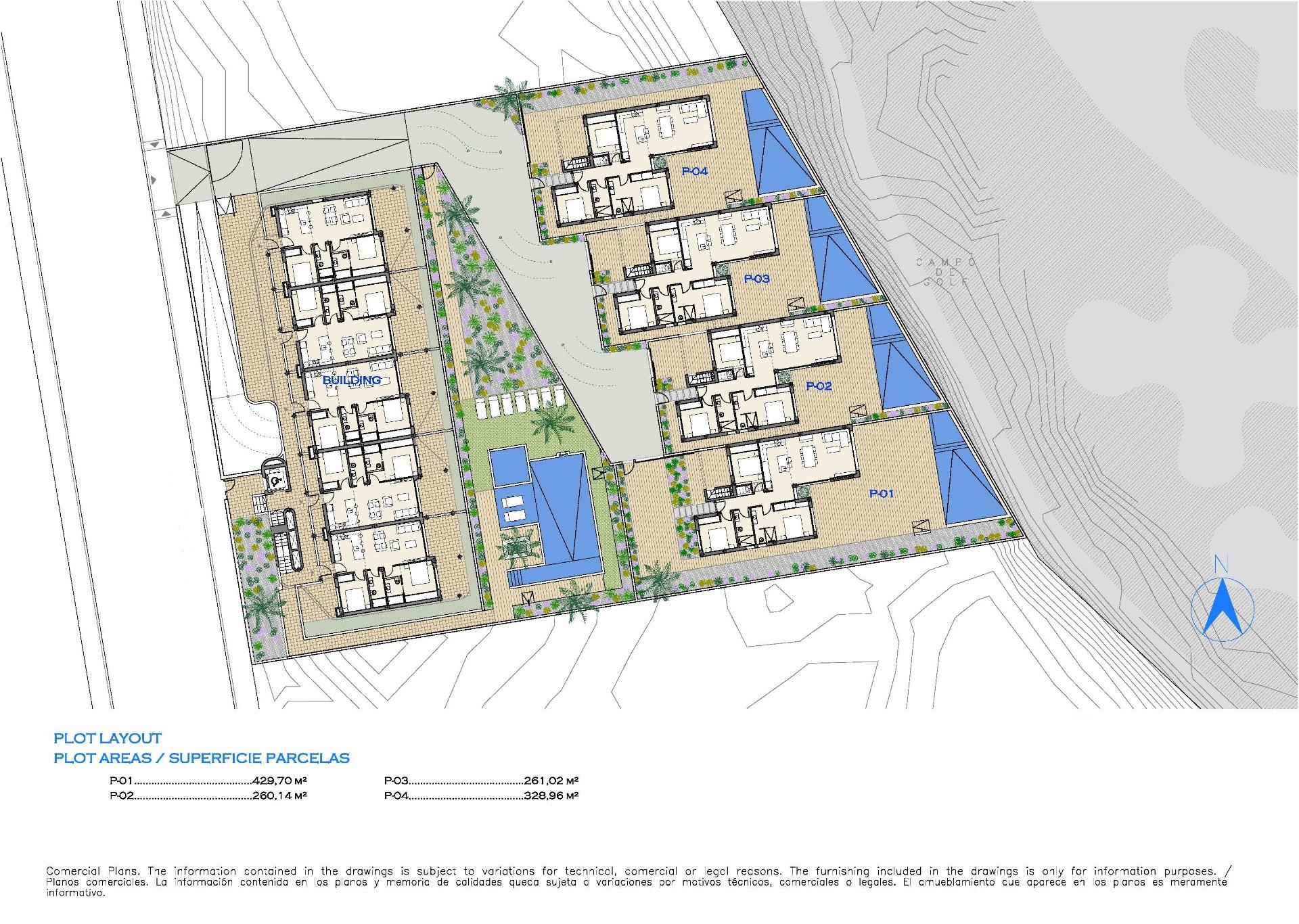 New build residential complex in los alcazares