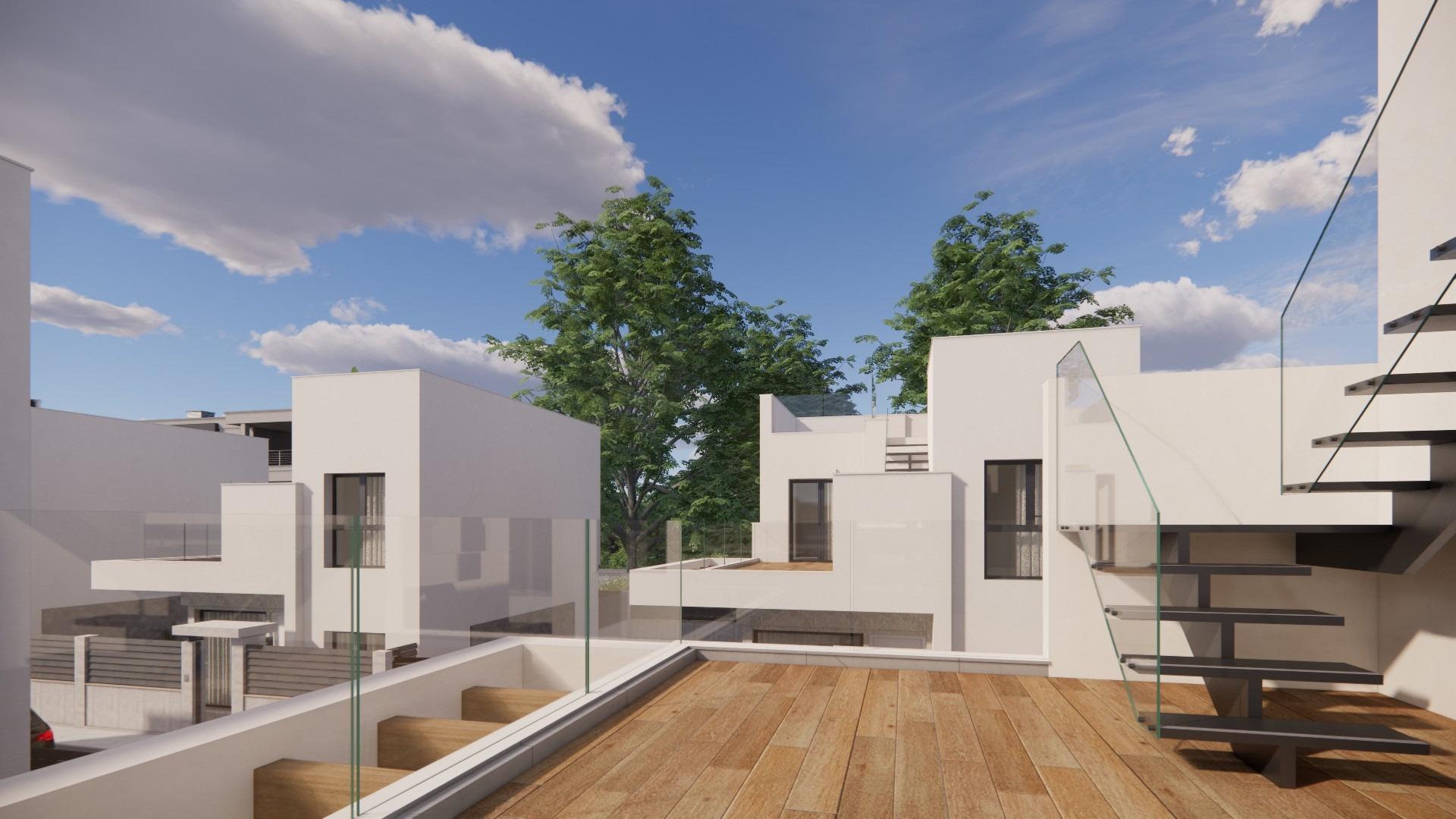 Modern new build villas in la herrada los montesinos with private pool