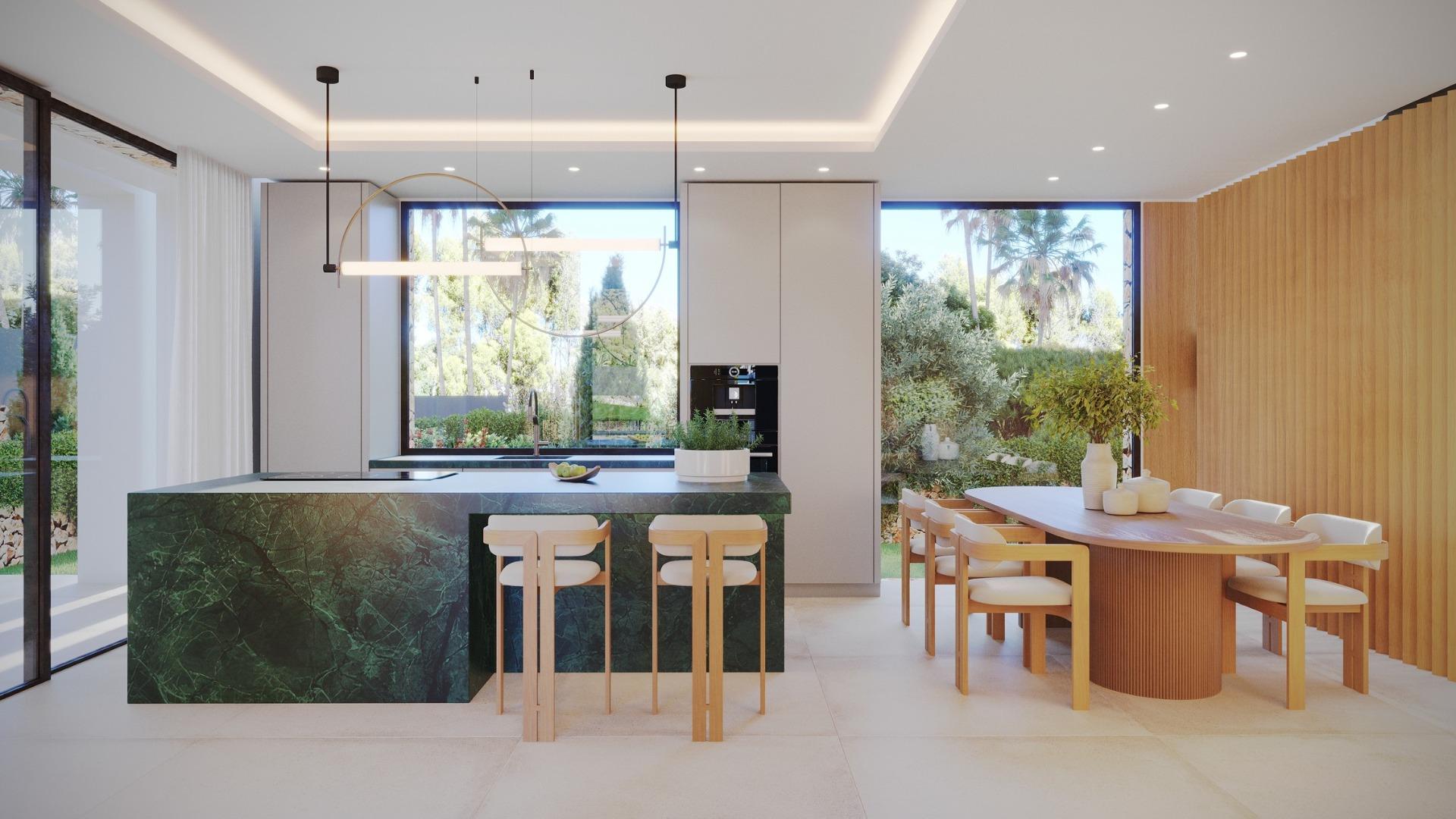 Modern new build villa with luxury features in javea