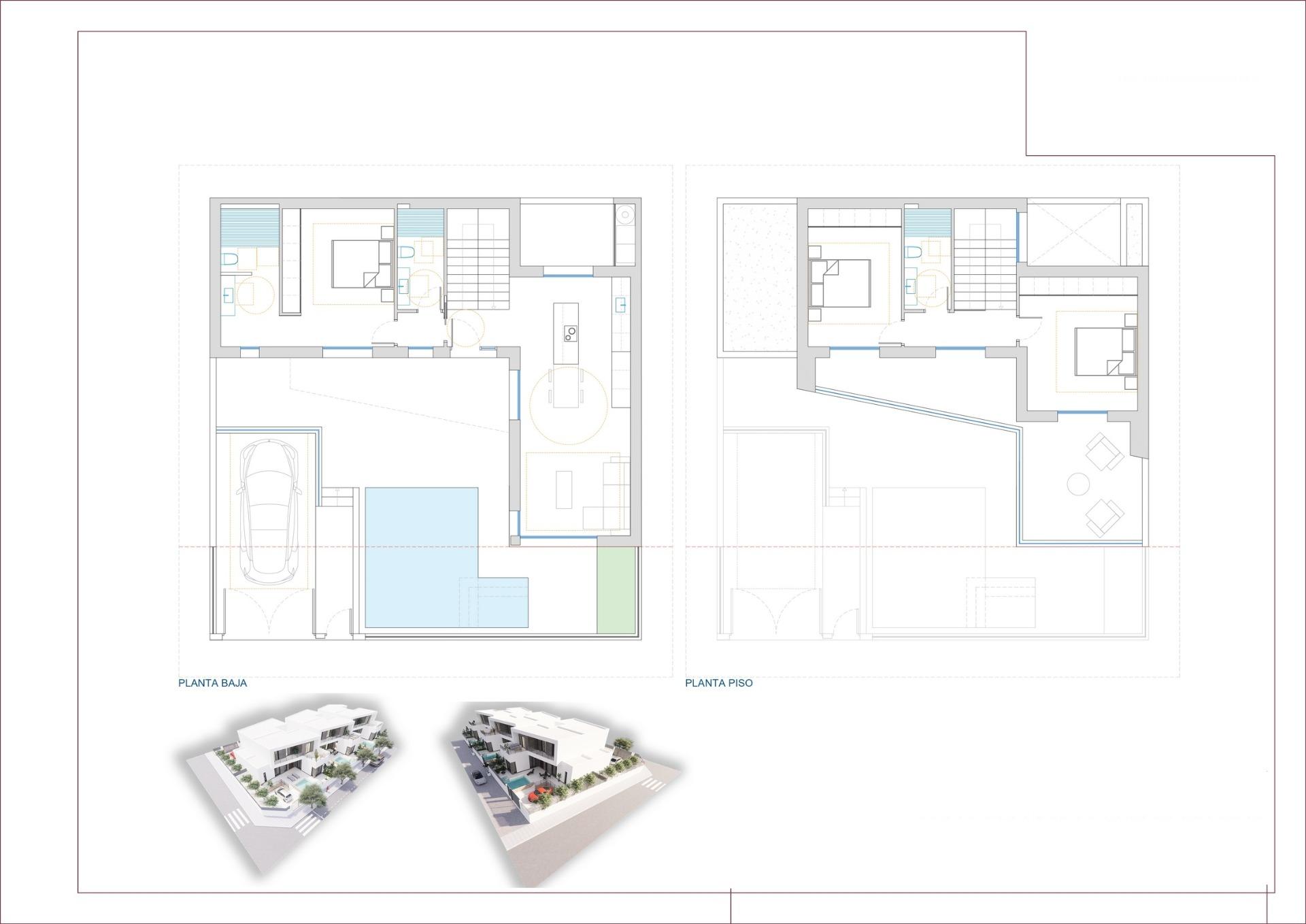 New build quads and townhouses in dolores