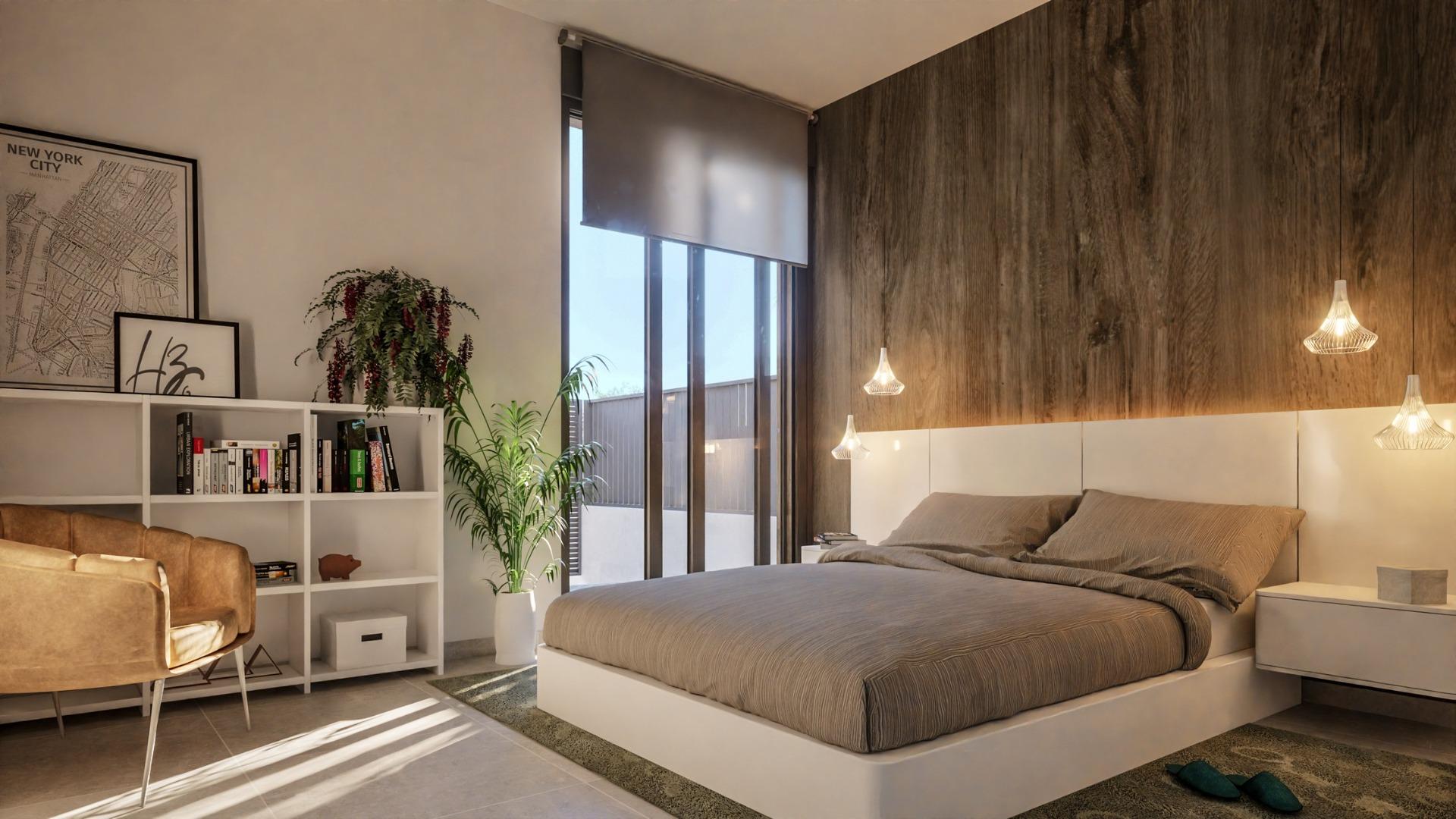 New build semi-detached villas in los nietos, la manga mar menor