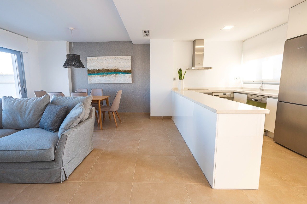 New build residential of bungalow apartments in vistabella