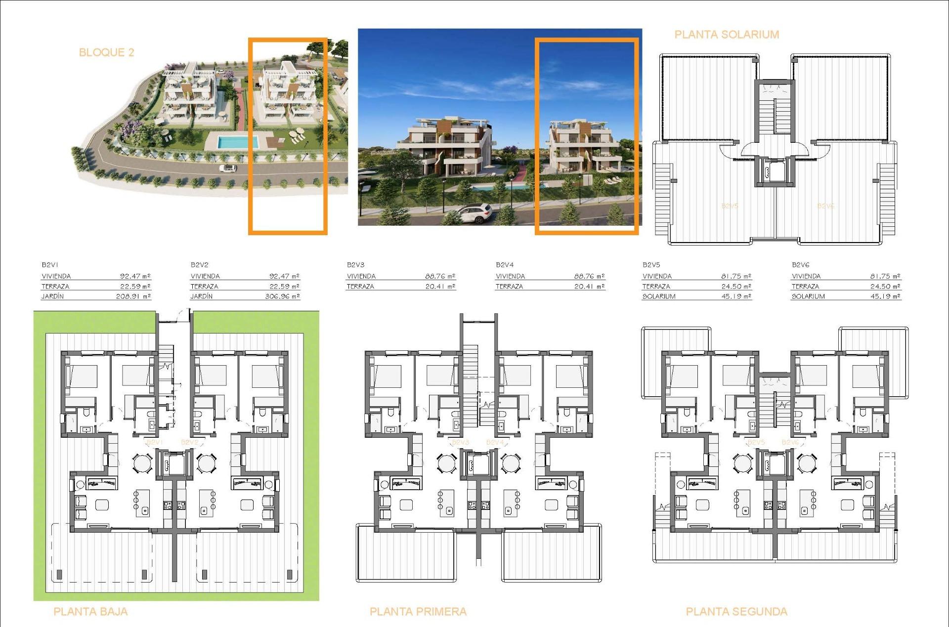 New build apartments in hacienda del Álamo golf resort, murcia