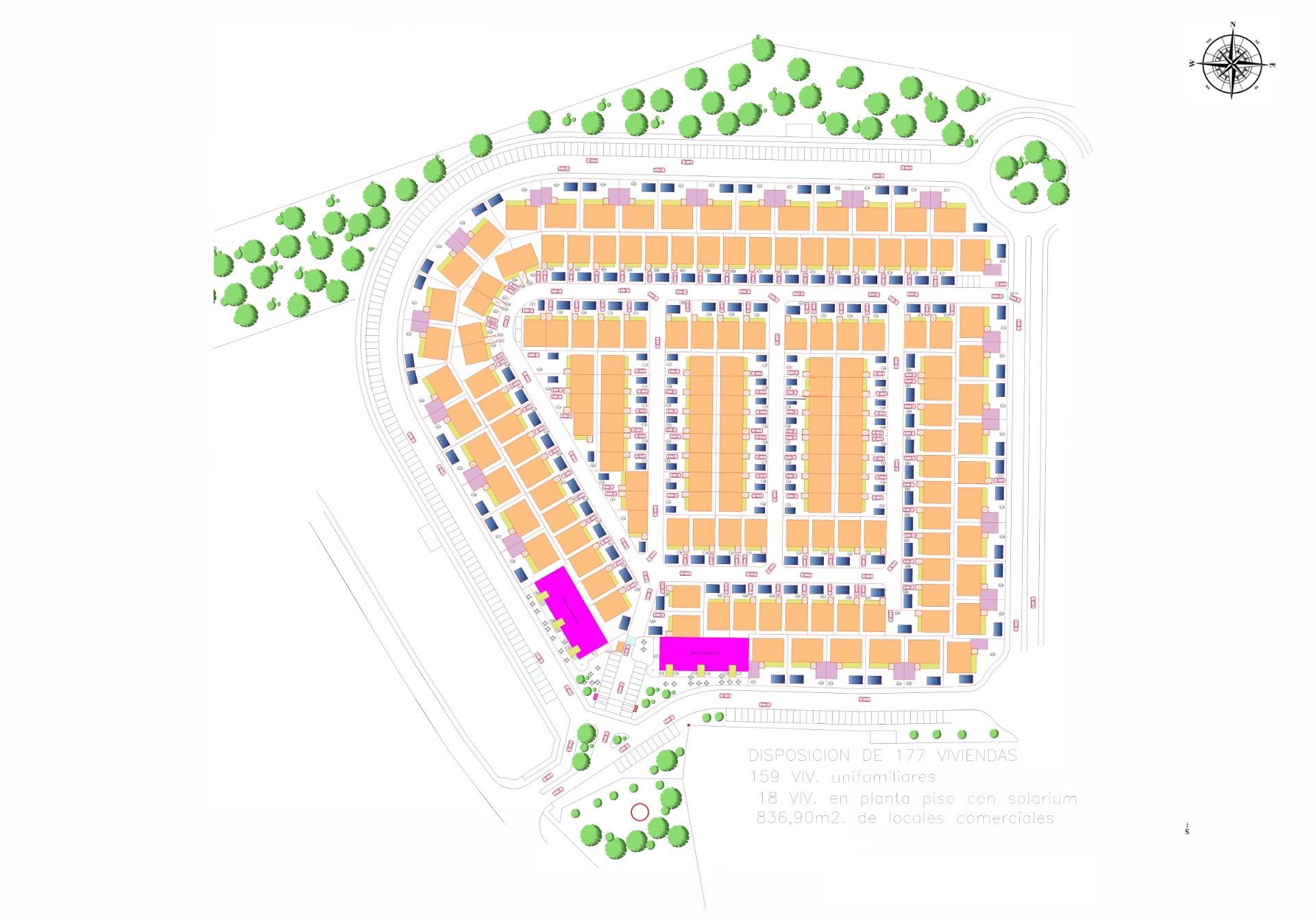 New build townhouses in fuente alamo, murcia