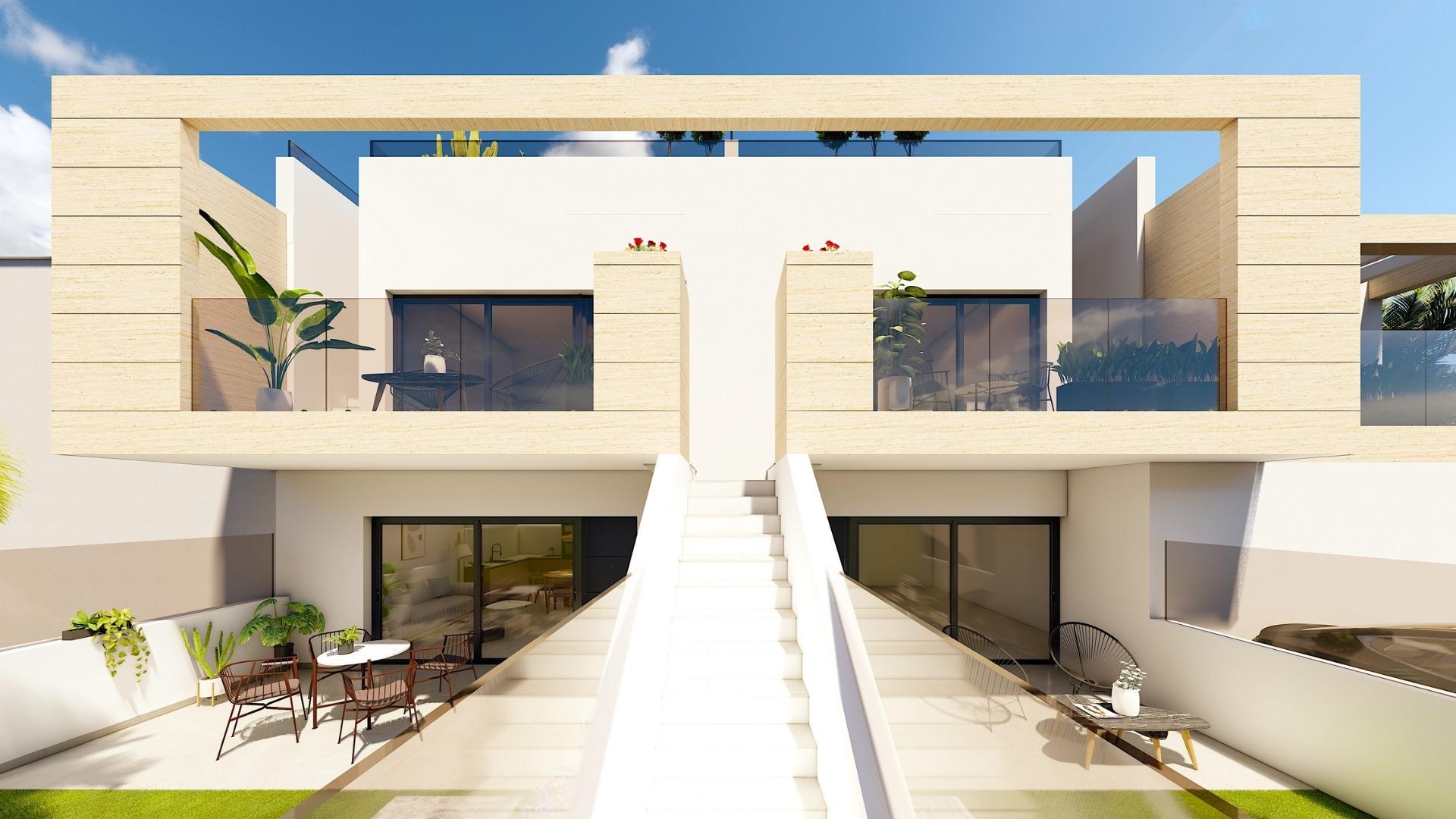 New build bungalows in lo pagán: modern living near the beach