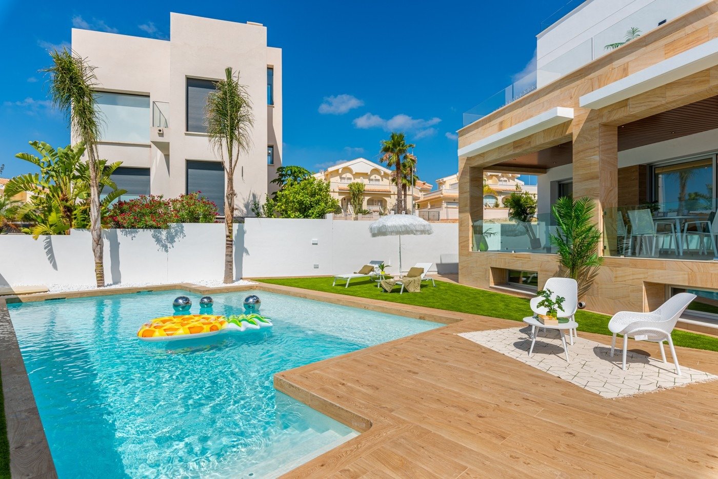 New build modern villa in ciudad quesada