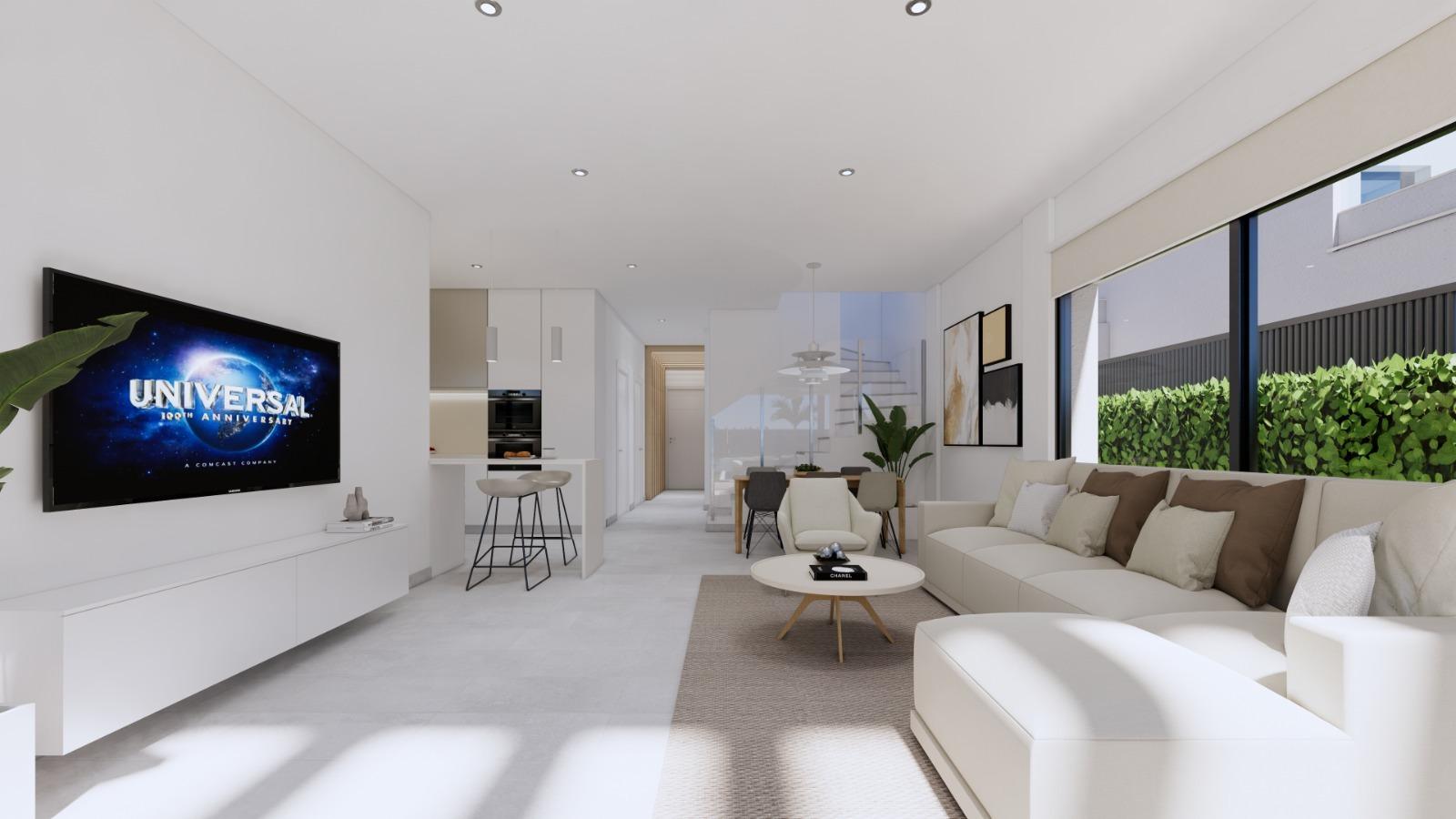 Luxury New Construction Villas on the Waterfront in Los Alcázares