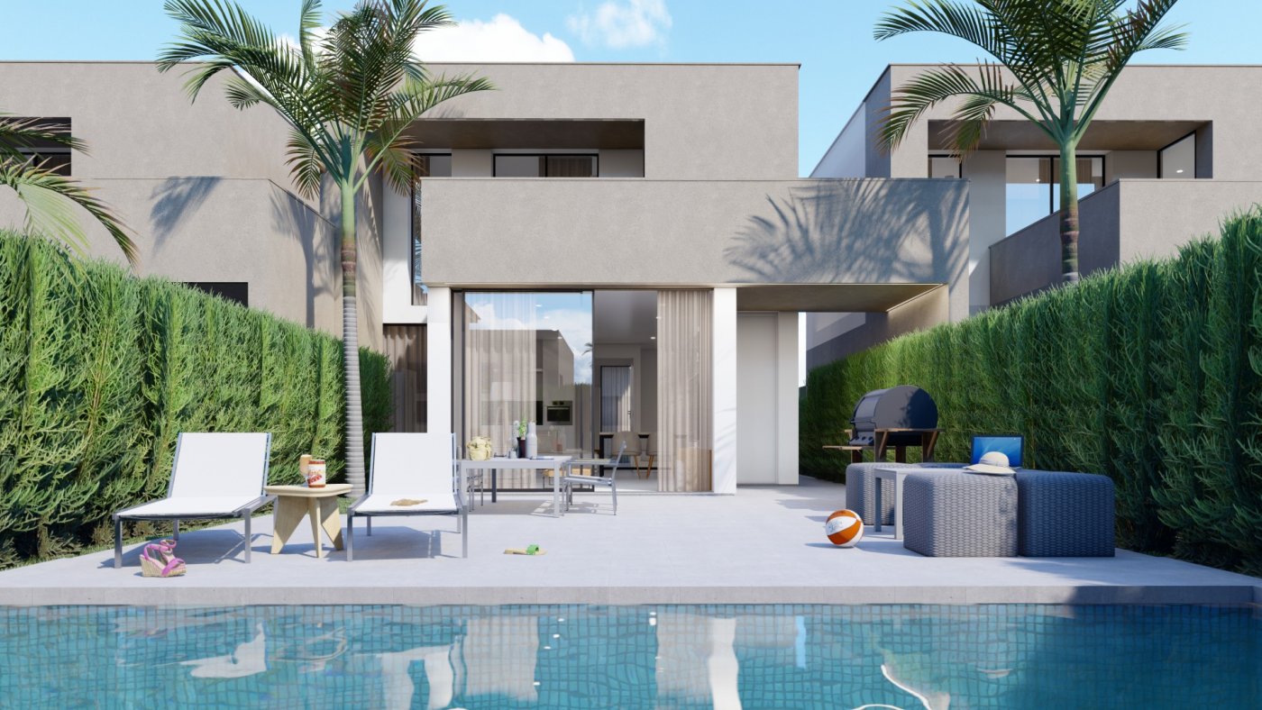 New build villas in los urrutias, murcia
