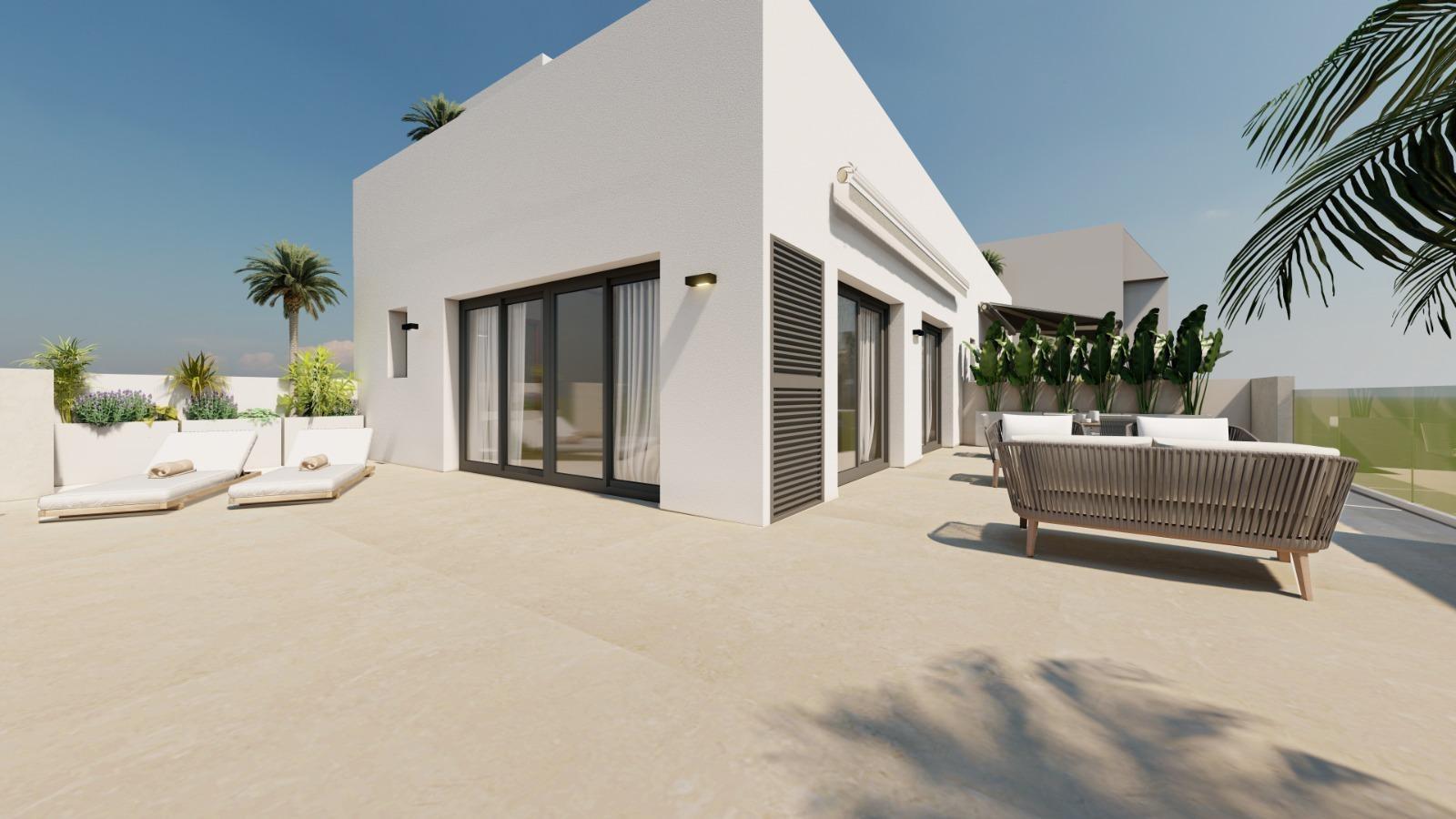 Modern new build apartments in guardamar del segura near the beach