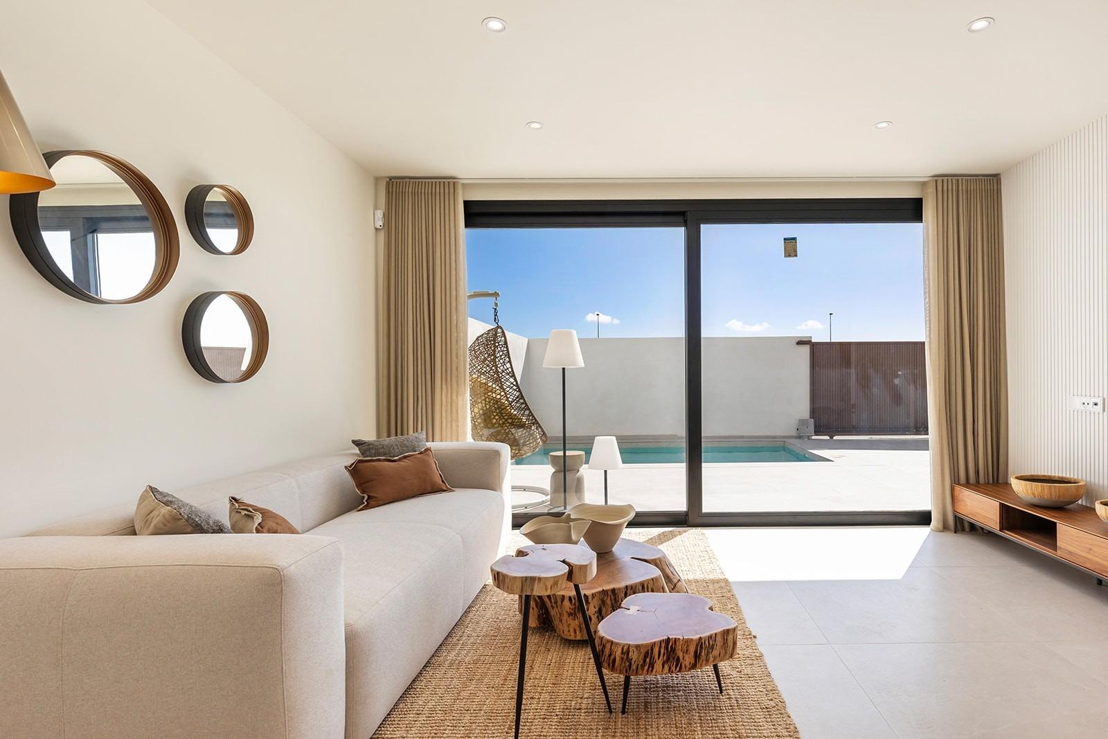 New build villas with private pool near la serena golf in los alcazares