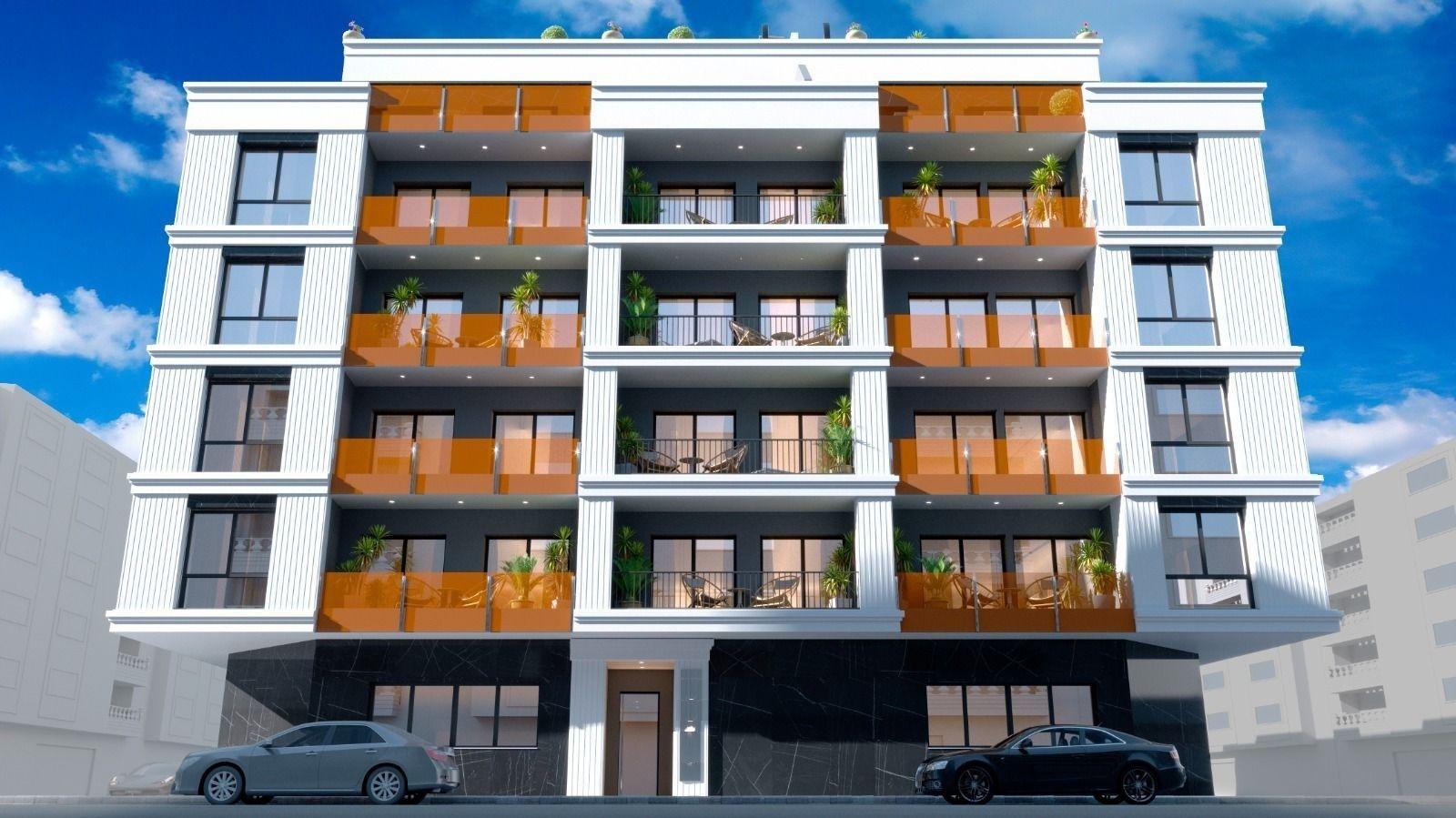 Modern new build apartments in central torrevieja costa blanca