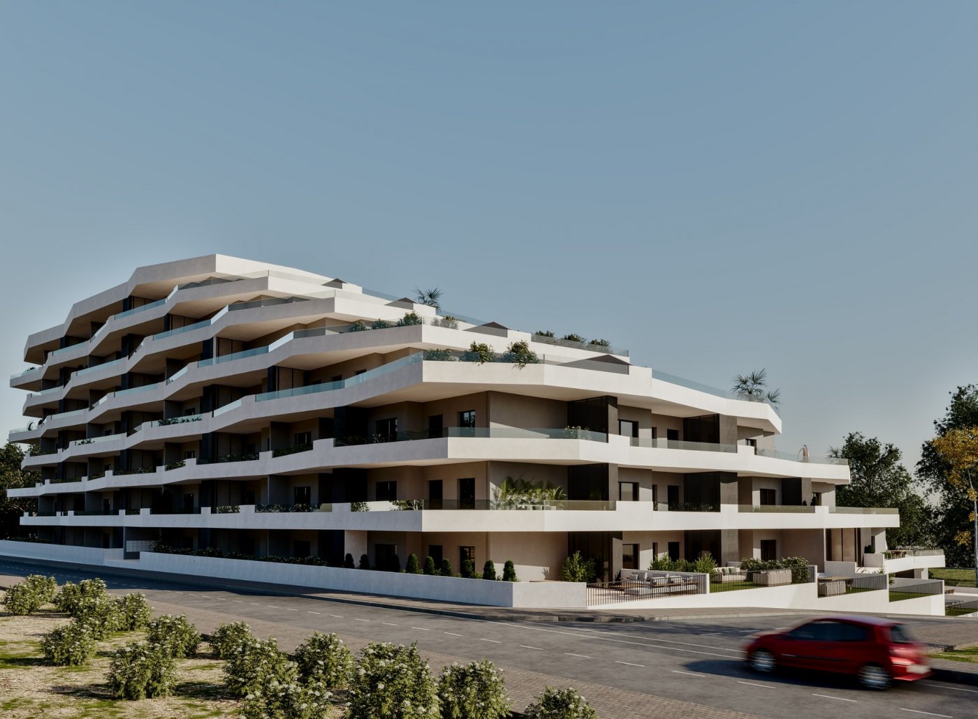 New build residential complex in san miguel de salinas