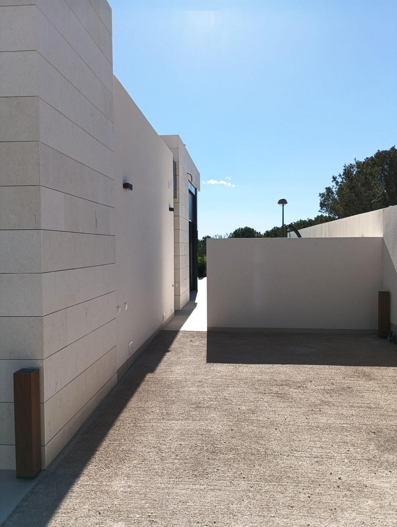 New build villas in pilar de la horadada on the golf course