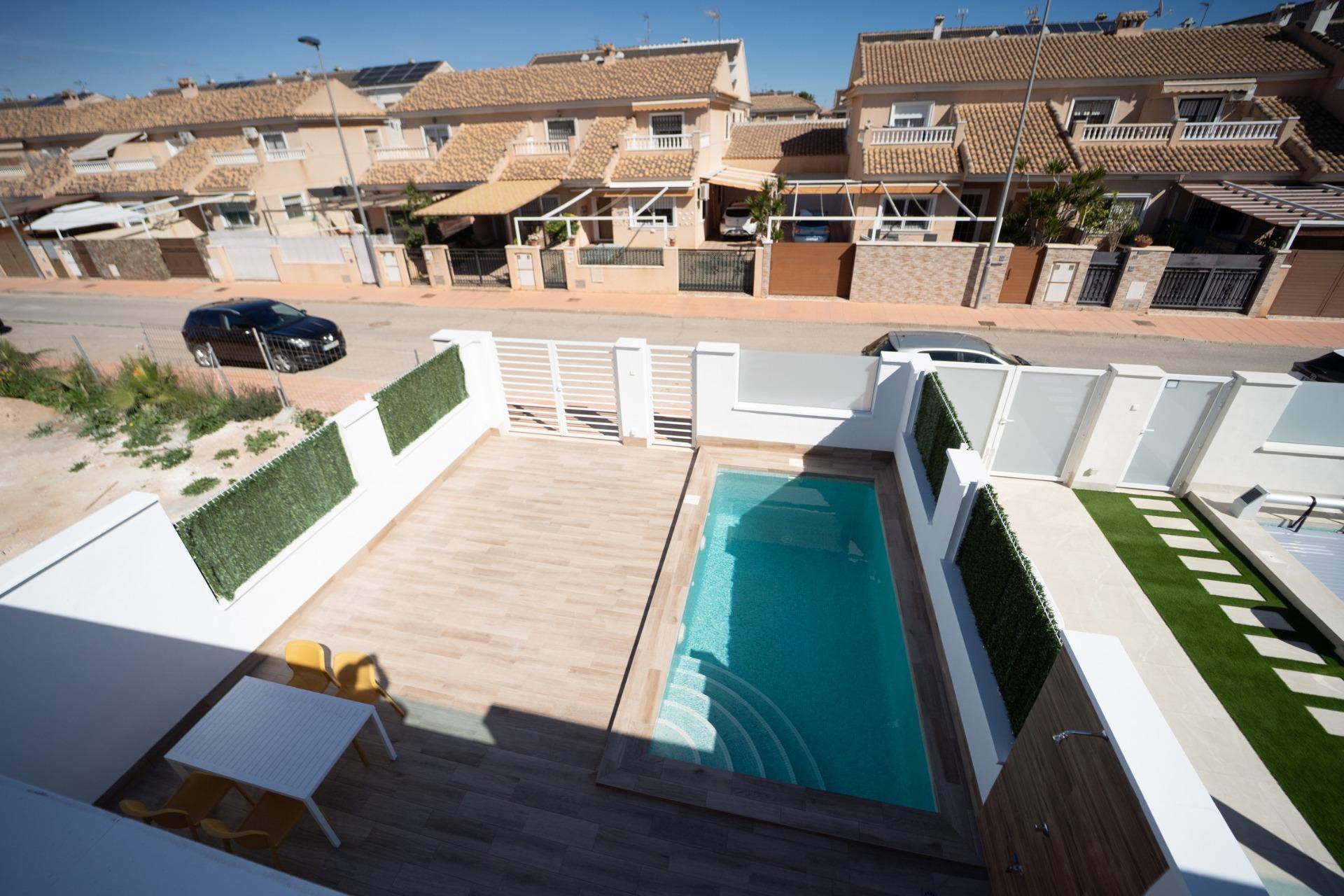 New build townhouses in san javier