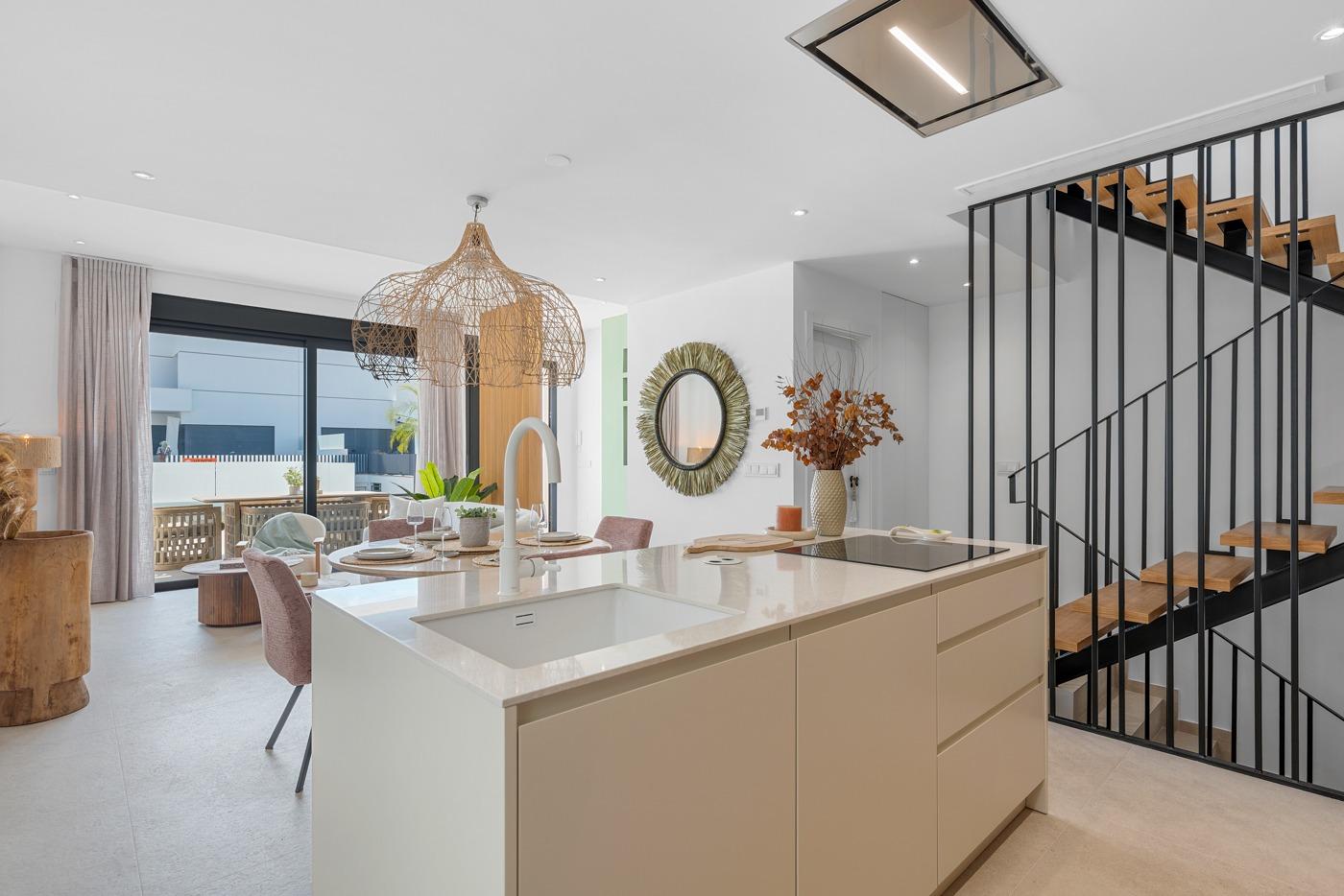 New build semi-detached and terraced villas in dolores, alicante