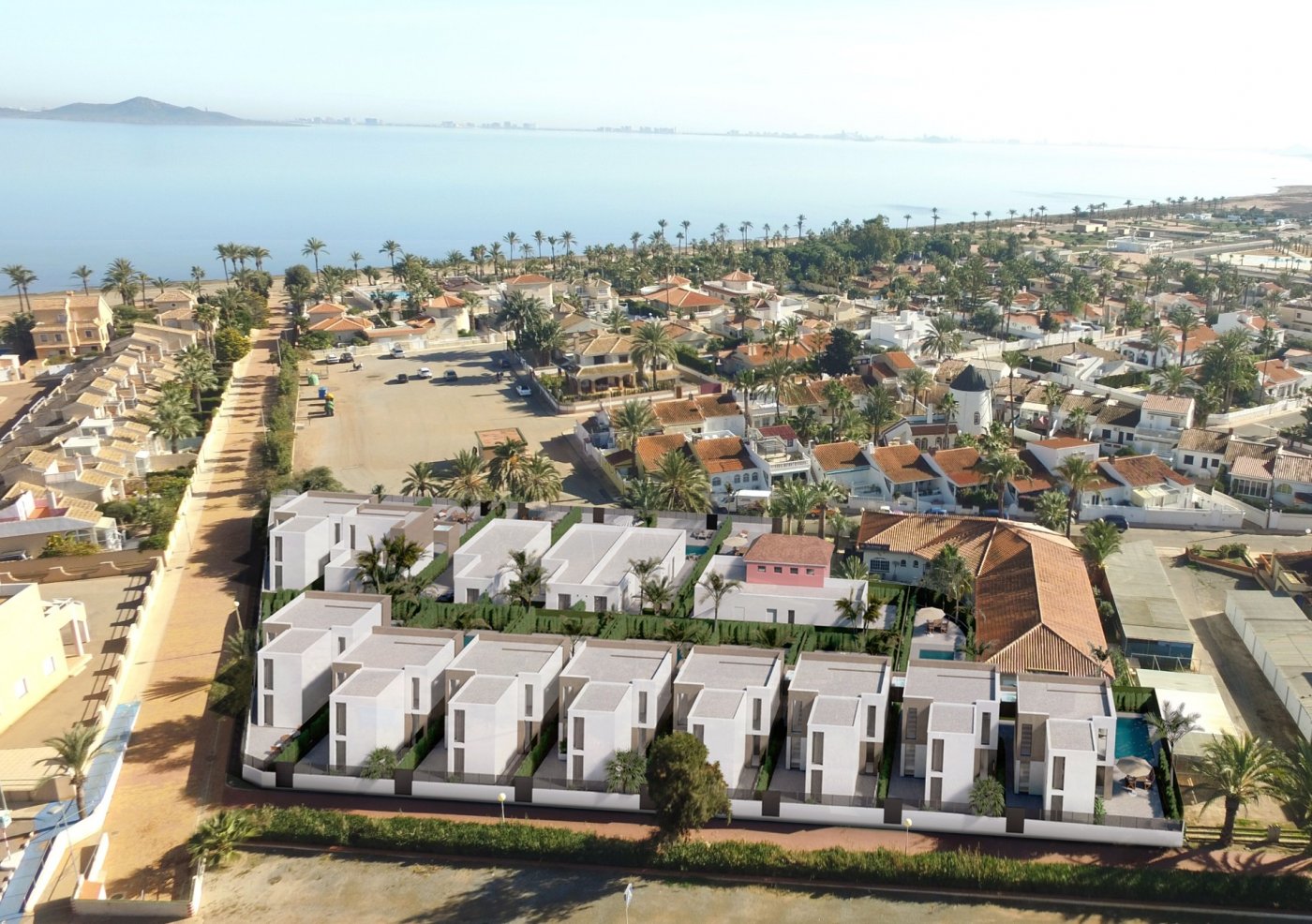 New build villas in los urrutias, murcia
