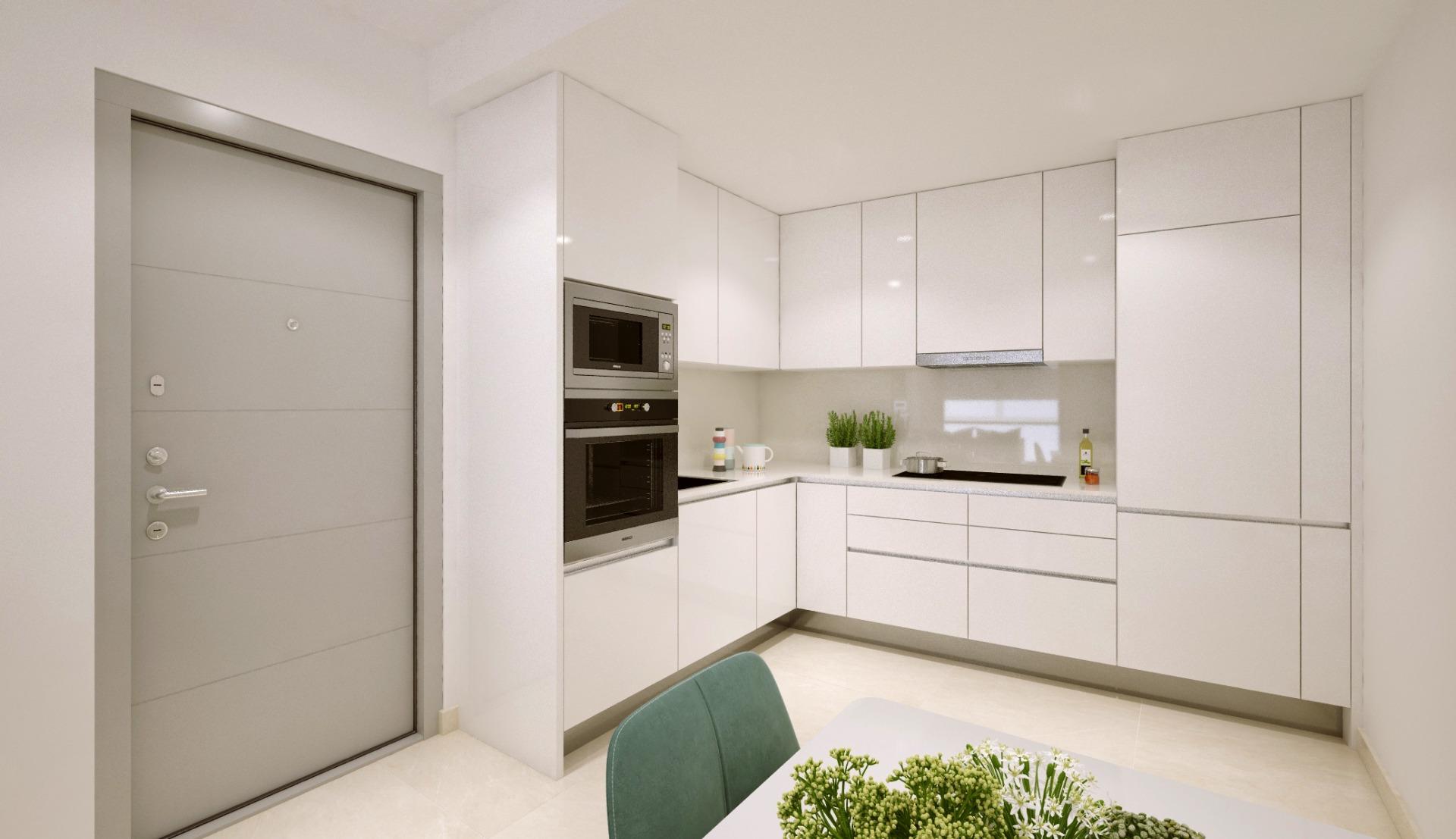 New build apartments in torrevieja, just 150m from playa del cura