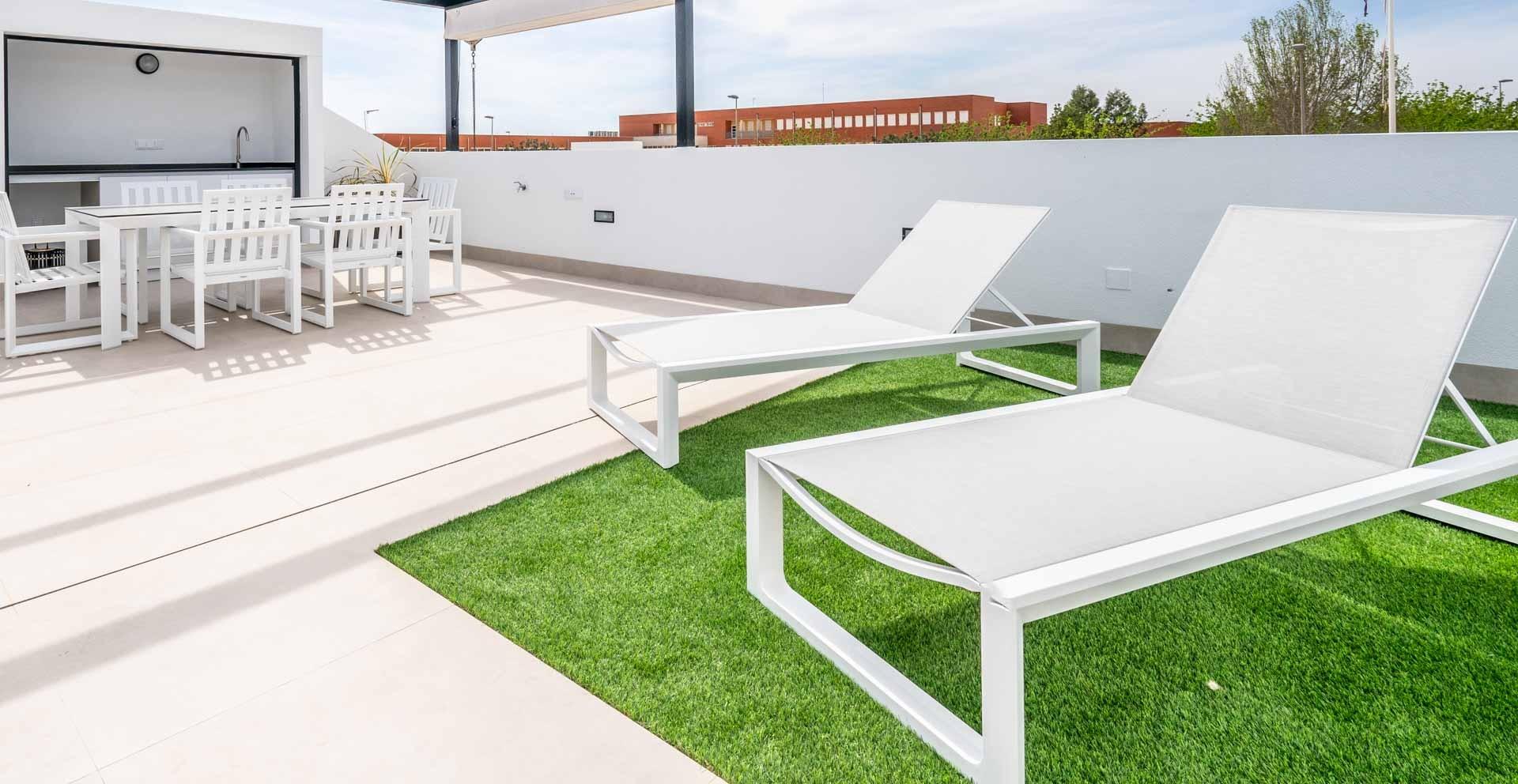 New build independent villas with private pool and solarium in roldán, torre-pacheco