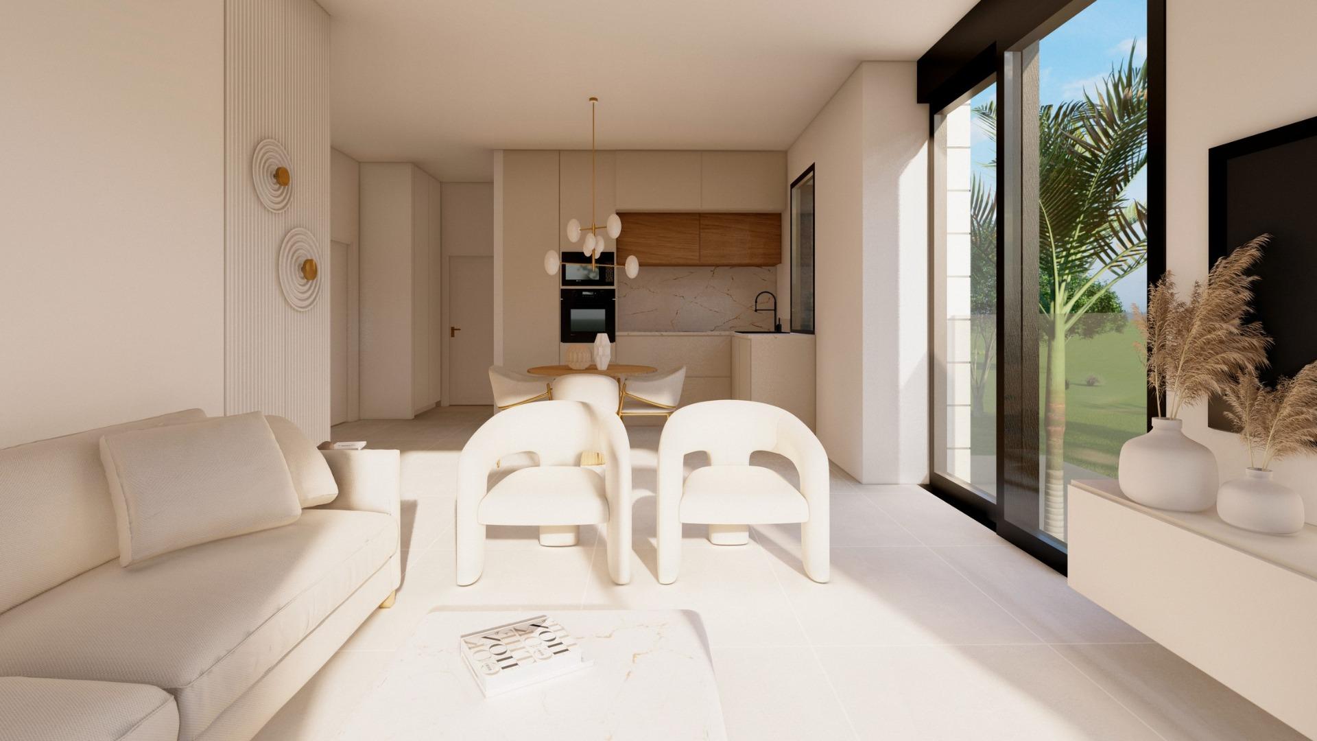 Exclusive new build bungalows with private pool in pilar de la horadada