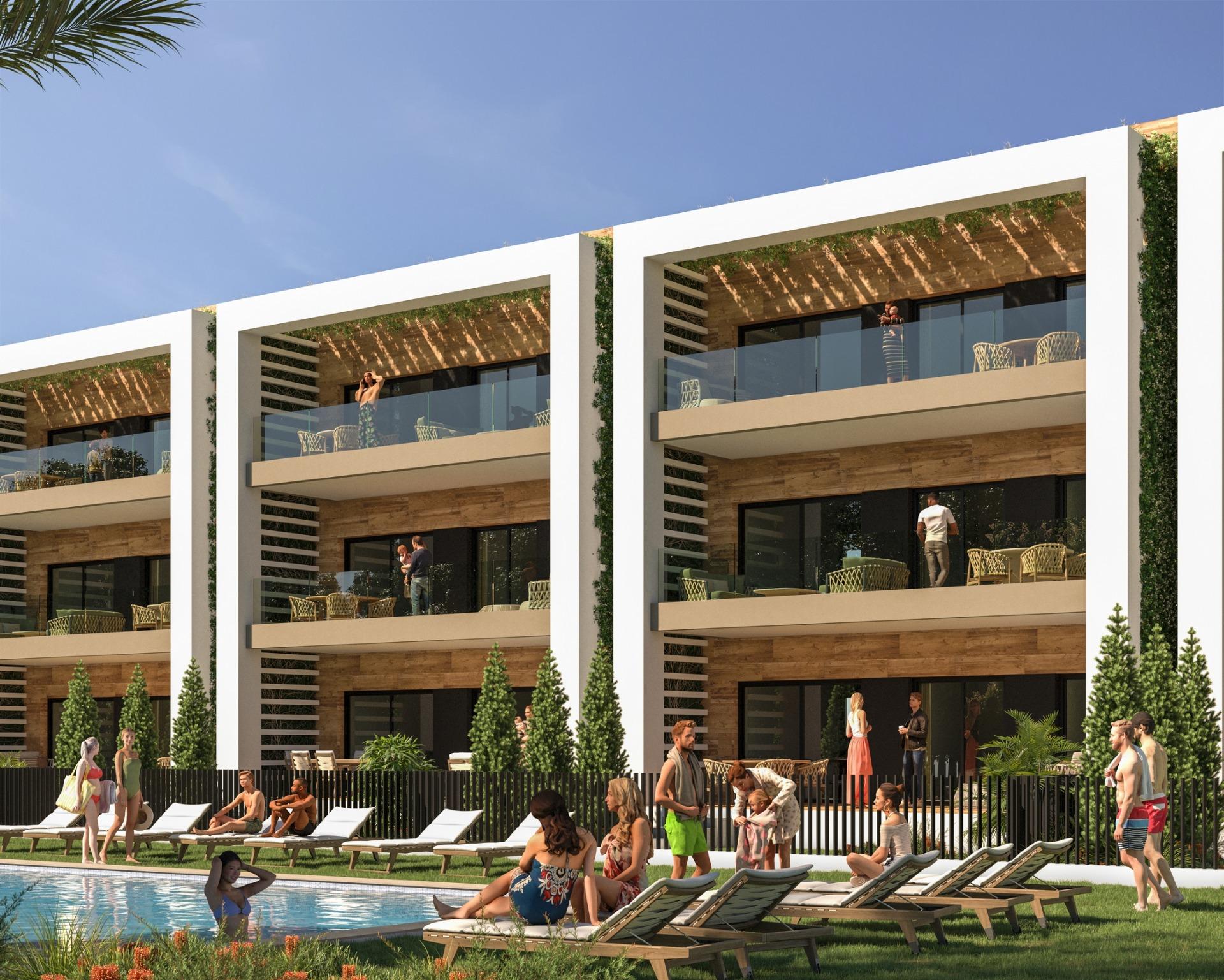 New build residential complex near la serena golf, los alcazares