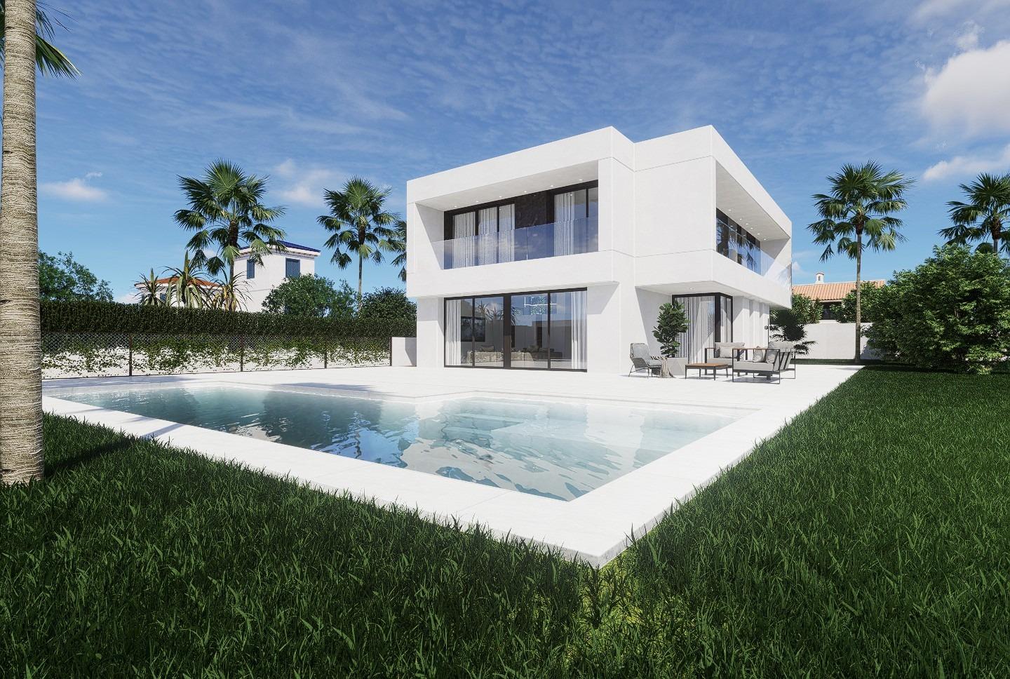 Luxury new build villa for sale in la zenia, orihuela costa