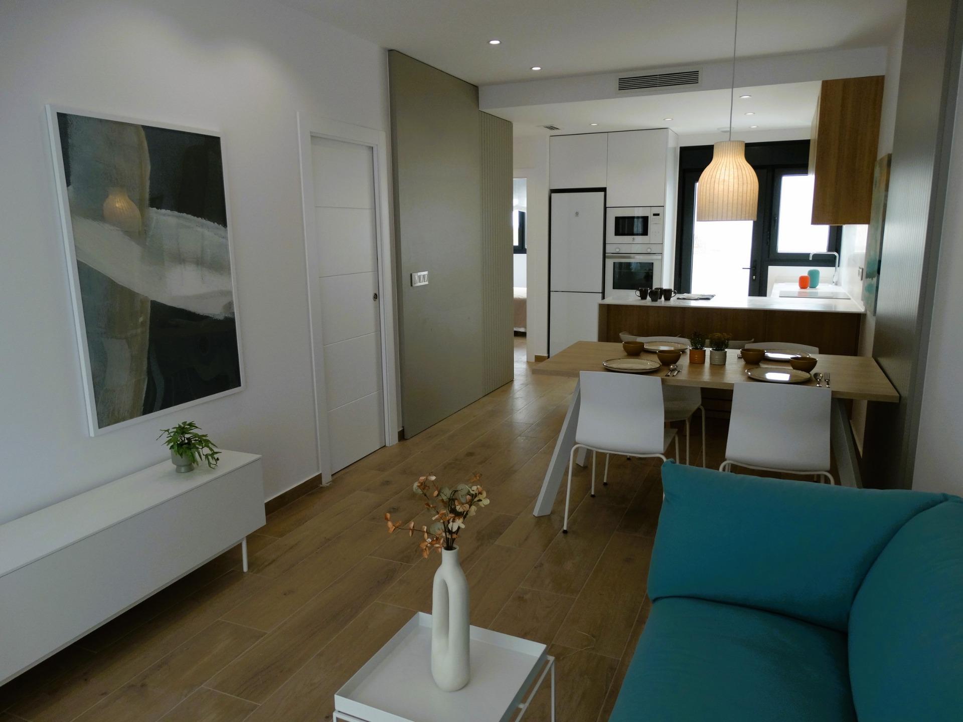 Newly built bungalows with solarium or garden in pilar de la horadada