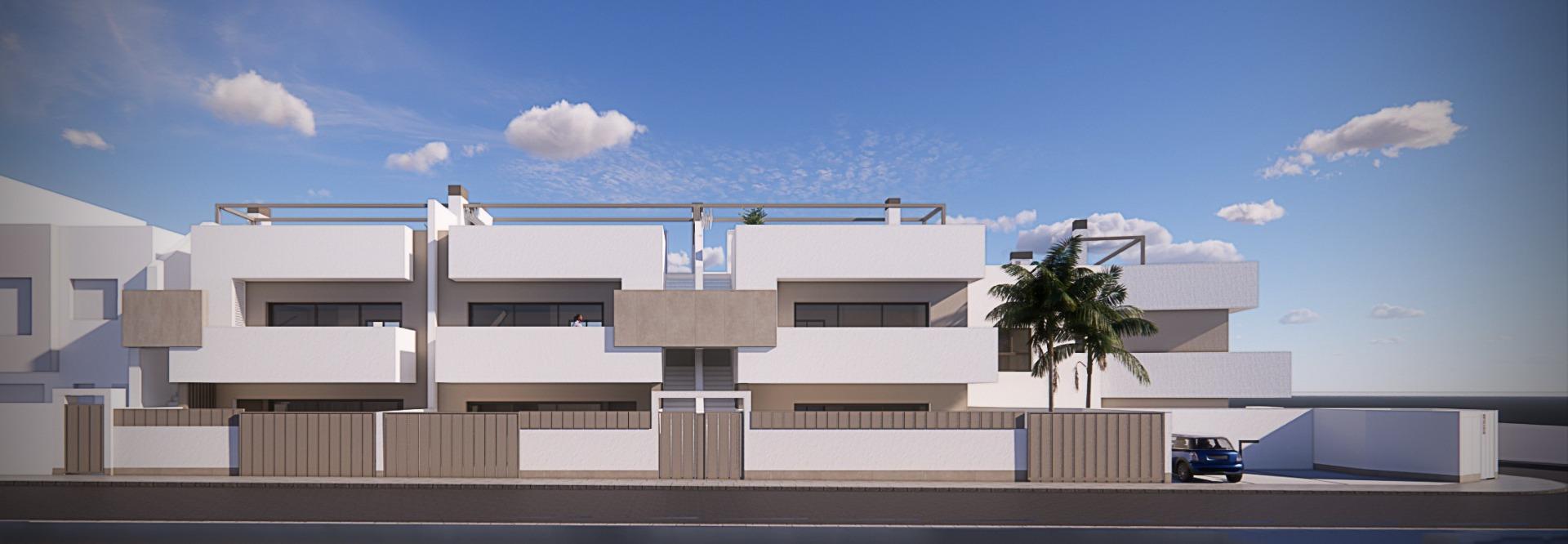 New build bungalows for sale in pilar de la horadada 3 km from beach