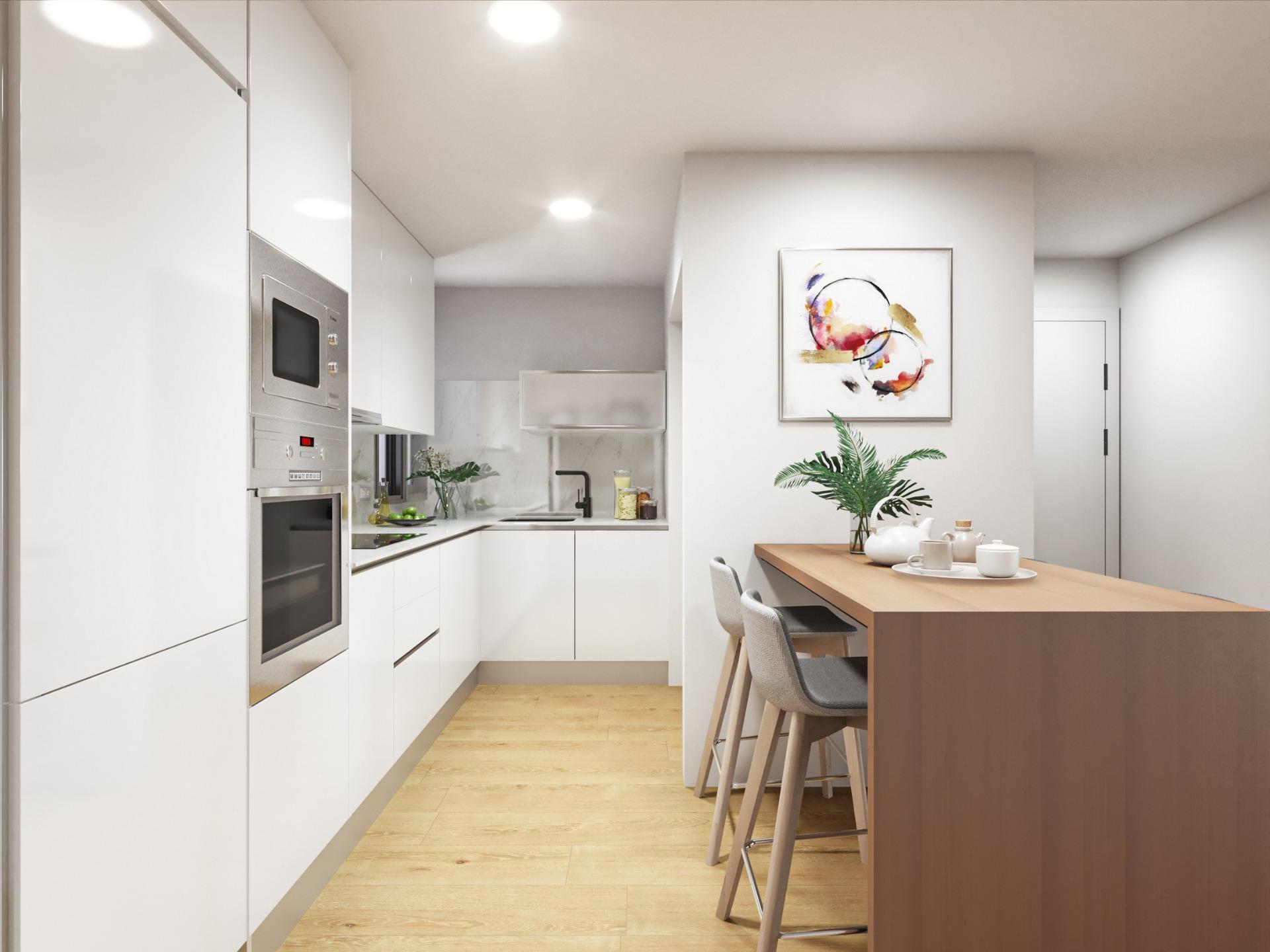 Modern new build apartments for sale in torrevieja 300m from playa del cura