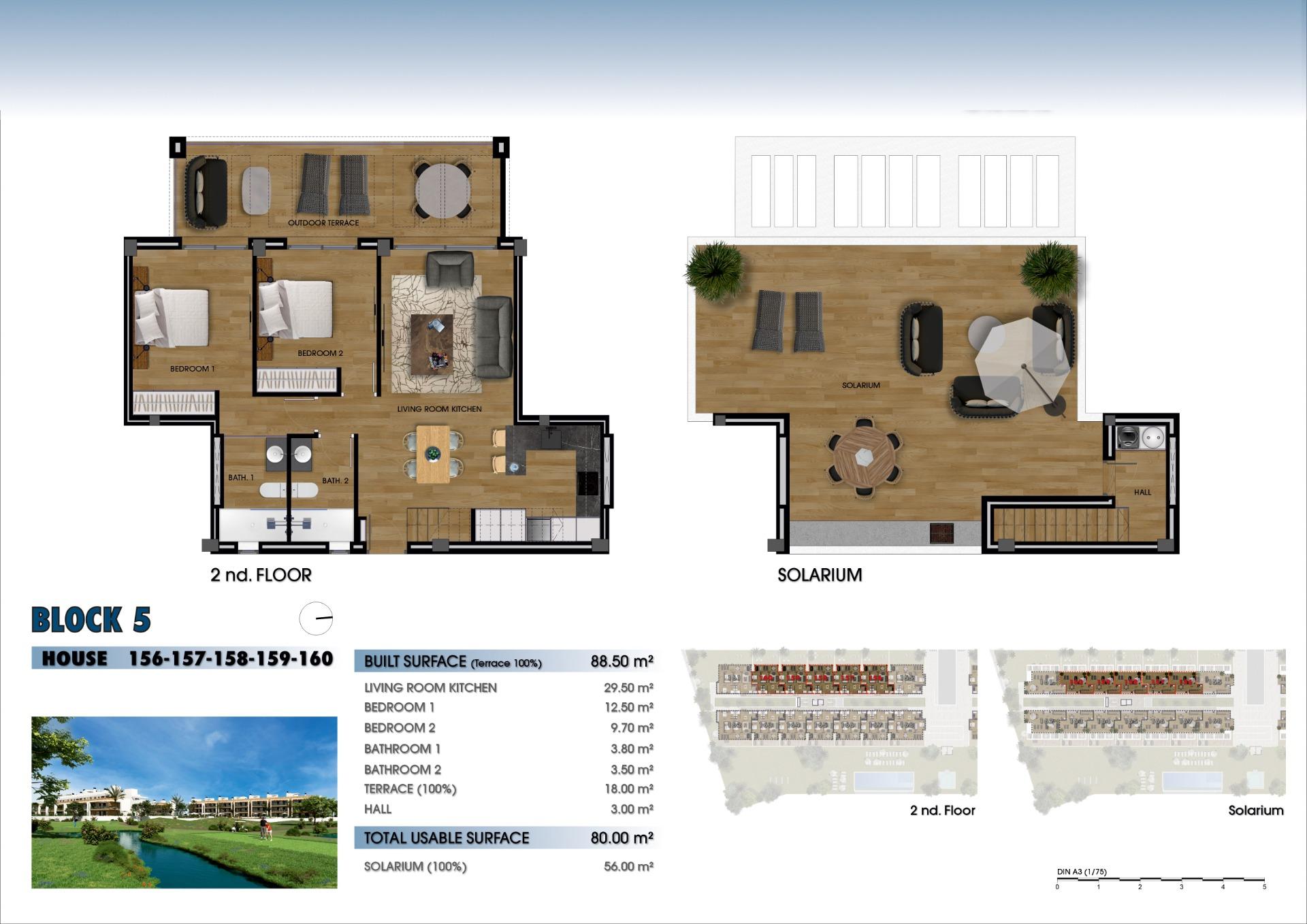 New build residential complex near la serena golf, los alcazares