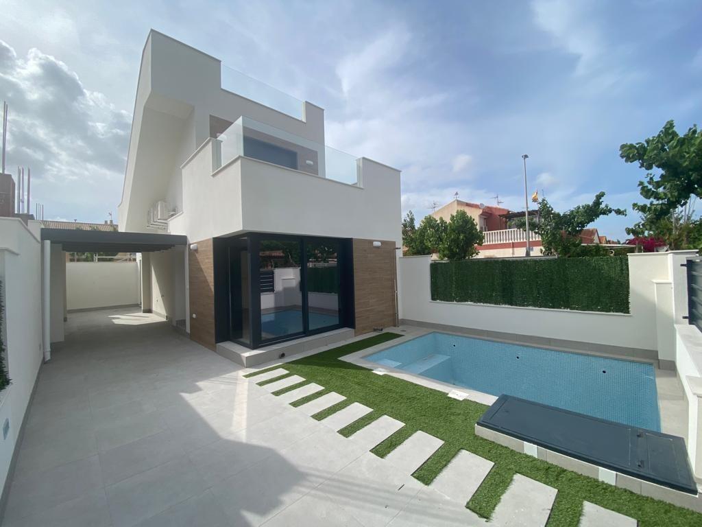 Newly built villas with private pool in los alcázares, costa cálida