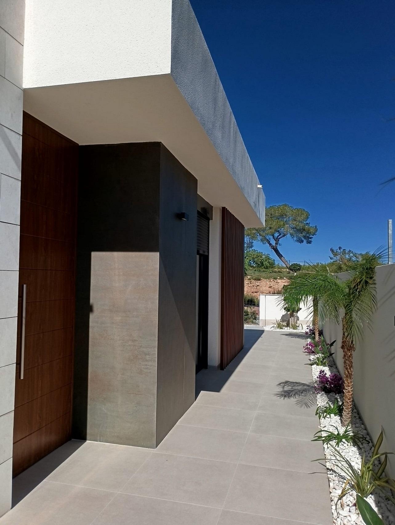 New build villas in pilar de la horadada on the golf course